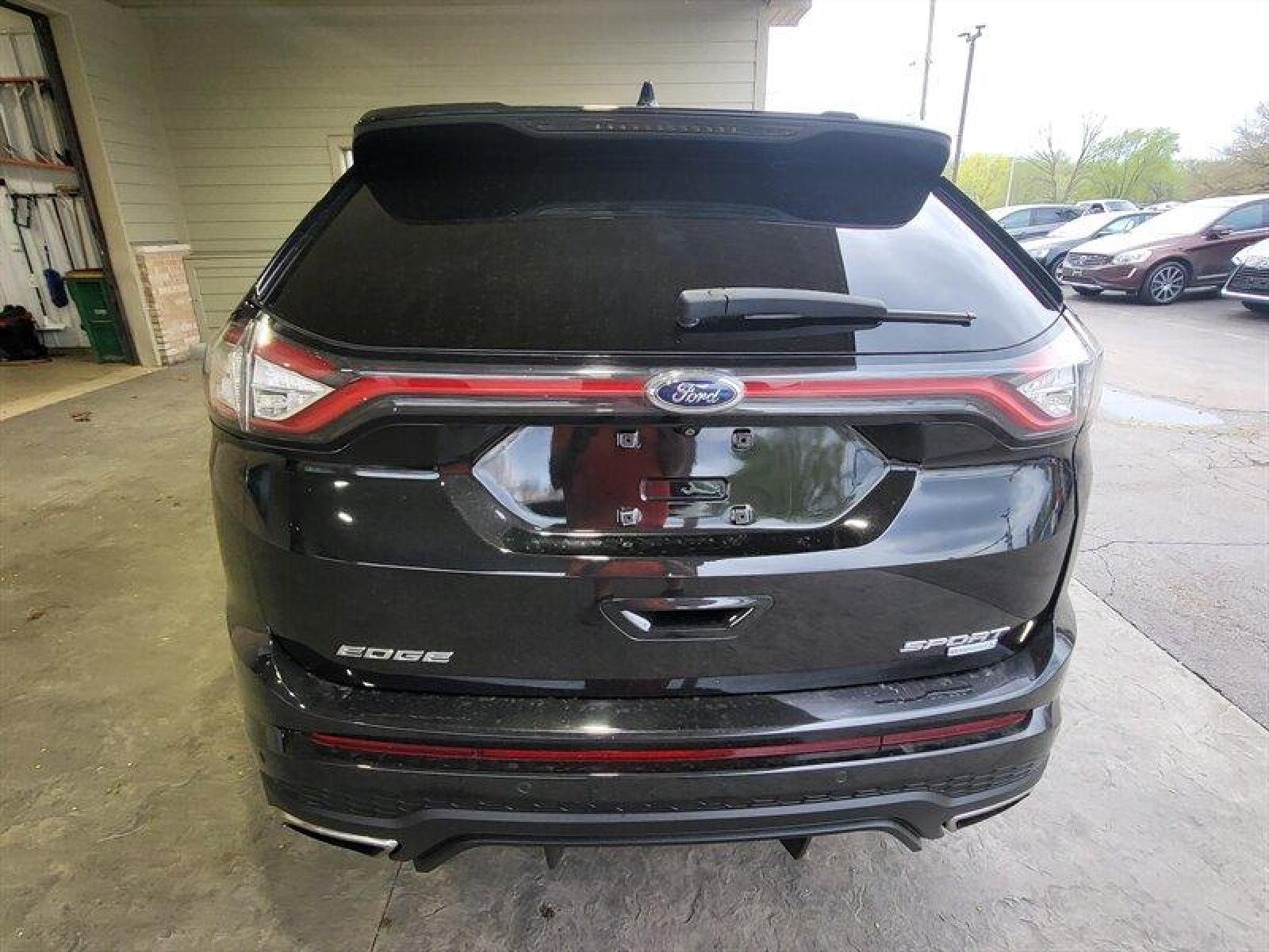 2015 Tuxedo Black Ford Edge Sport (2FMPK3AP3FB) with an EcoBoost 2.7L Turbo engine, Automatic transmission, located at 25355 Eames Street, Channahon, IL, 60410, (815) 467-1807, 41.429108, -88.228432 - CLEAN LOADED LOCAL TRADE! HEATED LEATHER! NAVI! *CPO 3 MONTH/3,000 MILE WARRANTY INCLUDED* If you're ready for a different, no hassle and pleasant car buying experience, then give us a chance! We're breaking the standard Car Sales mold and making one of our very own you'll be sure to appreciate! So, - Photo #6