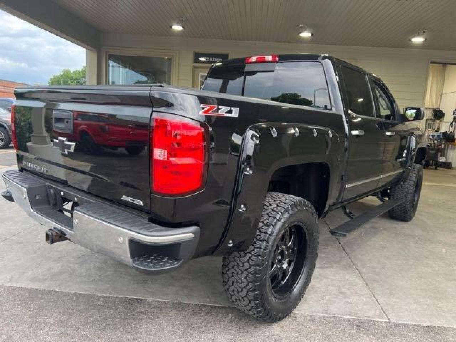 2015 Black Chevrolet Silverado 1500 LTZ 2LZ (3GCUKSEJ0FG) with an EcoTec3 6.2L V8 420h engine, Automatic transmission, located at 25355 Eames Street, Channahon, IL, 60410, (815) 467-1807, 41.429108, -88.228432 - CLEAN LOW MILE BLACK WIDOW! HEATED LEATHER! NAVI! REMOTE START! If you're ready for a different, no hassle and pleasant car buying experience, then give us a chance! We're breaking the standard Car Sales mold and making one of our very own you'll be sure to appreciate! So, why buy from Crase Auto Co - Photo #3