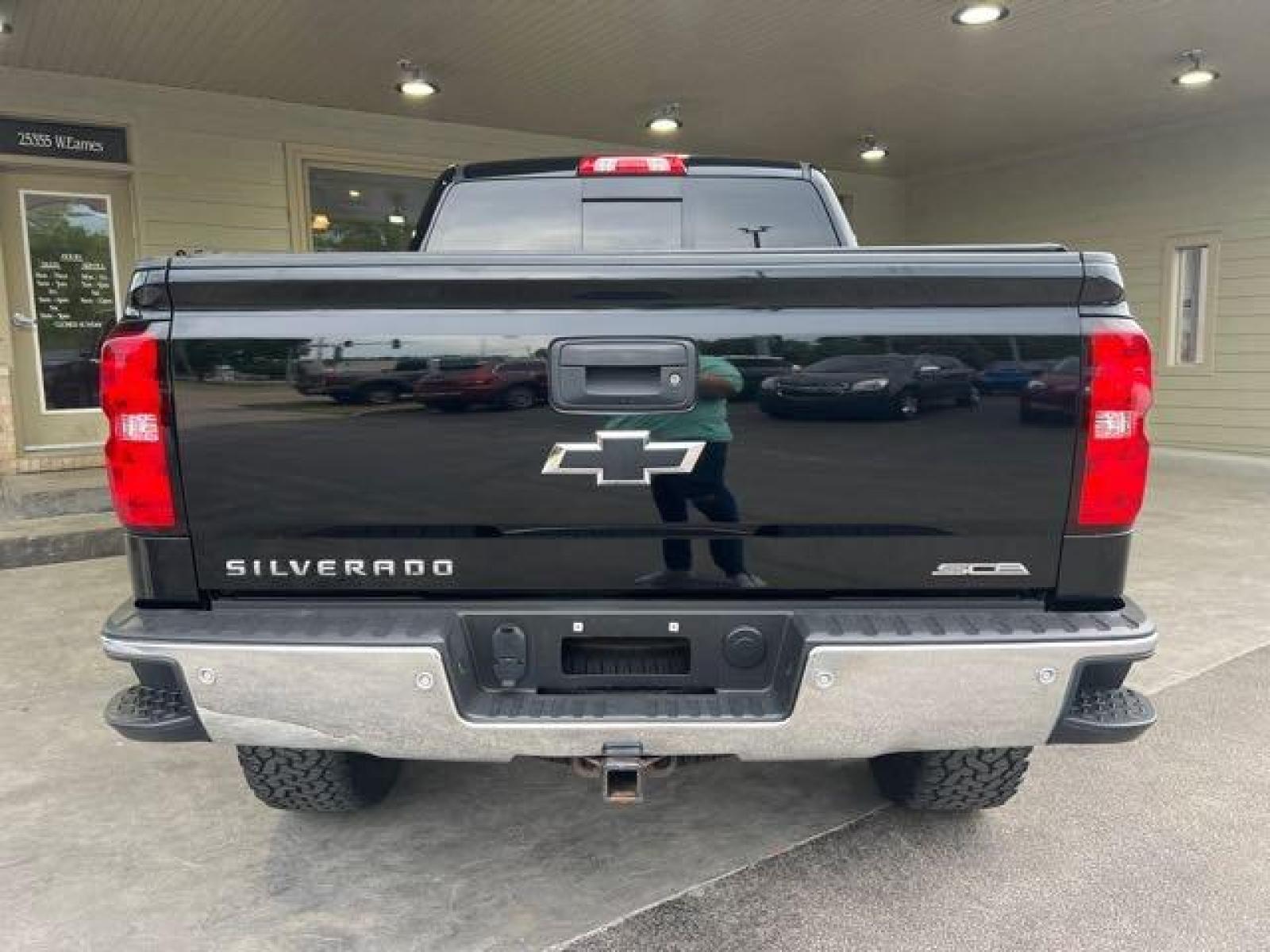 2015 Black Chevrolet Silverado 1500 LTZ 2LZ (3GCUKSEJ0FG) with an EcoTec3 6.2L V8 420h engine, Automatic transmission, located at 25355 Eames Street, Channahon, IL, 60410, (815) 467-1807, 41.429108, -88.228432 - CLEAN LOW MILE BLACK WIDOW! HEATED LEATHER! NAVI! REMOTE START! If you're ready for a different, no hassle and pleasant car buying experience, then give us a chance! We're breaking the standard Car Sales mold and making one of our very own you'll be sure to appreciate! So, why buy from Crase Auto Co - Photo #4