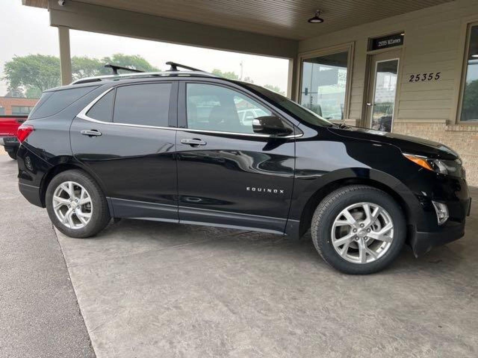 2018 Mosaic Black Metallic Chevrolet Equinox Premier (3GNAXXEU4JL) with an 1.6L Diesel Turbo I4 engine, Automatic transmission, located at 25355 Eames Street, Channahon, IL, 60410, (815) 467-1807, 41.429108, -88.228432 - HARD TO FIND DIESEL AWD LOADED EQUINOX! REMOTE START! HEATED AND COOLED LEATHER! SUNROOF! HEATED STEERING WHEEL! NAVI! BACK UP CAMERA! LANE DEPARTURE WARNING! POWER LIFTGATE! If you're ready for a different, no hassle and pleasant car buying experience, then give us a chance! We're breaking the stan - Photo #2