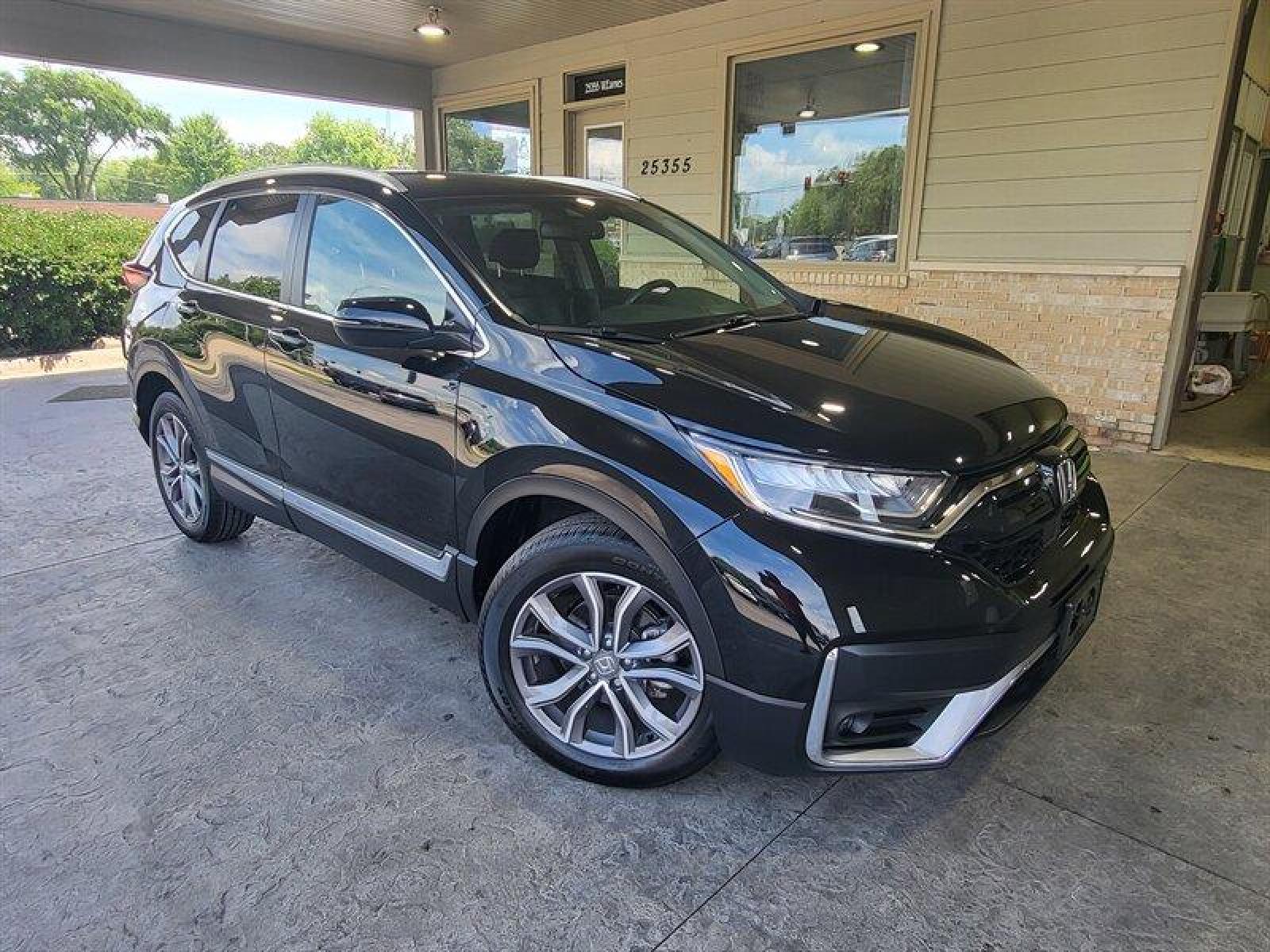 2020 Crystal Black Pearl Honda CR-V Touring (2HKRW2H90LH) with an 1.5L Turbo I4 190hp 179ft. lbs. engine, Automatic transmission, located at 25355 Eames Street, Channahon, IL, 60410, (815) 467-1807, 41.429108, -88.228432 - Photo #0
