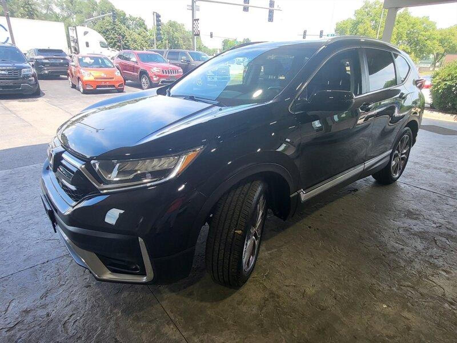 2020 Crystal Black Pearl Honda CR-V Touring (2HKRW2H90LH) with an 1.5L Turbo I4 190hp 179ft. lbs. engine, Automatic transmission, located at 25355 Eames Street, Channahon, IL, 60410, (815) 467-1807, 41.429108, -88.228432 - Photo #12