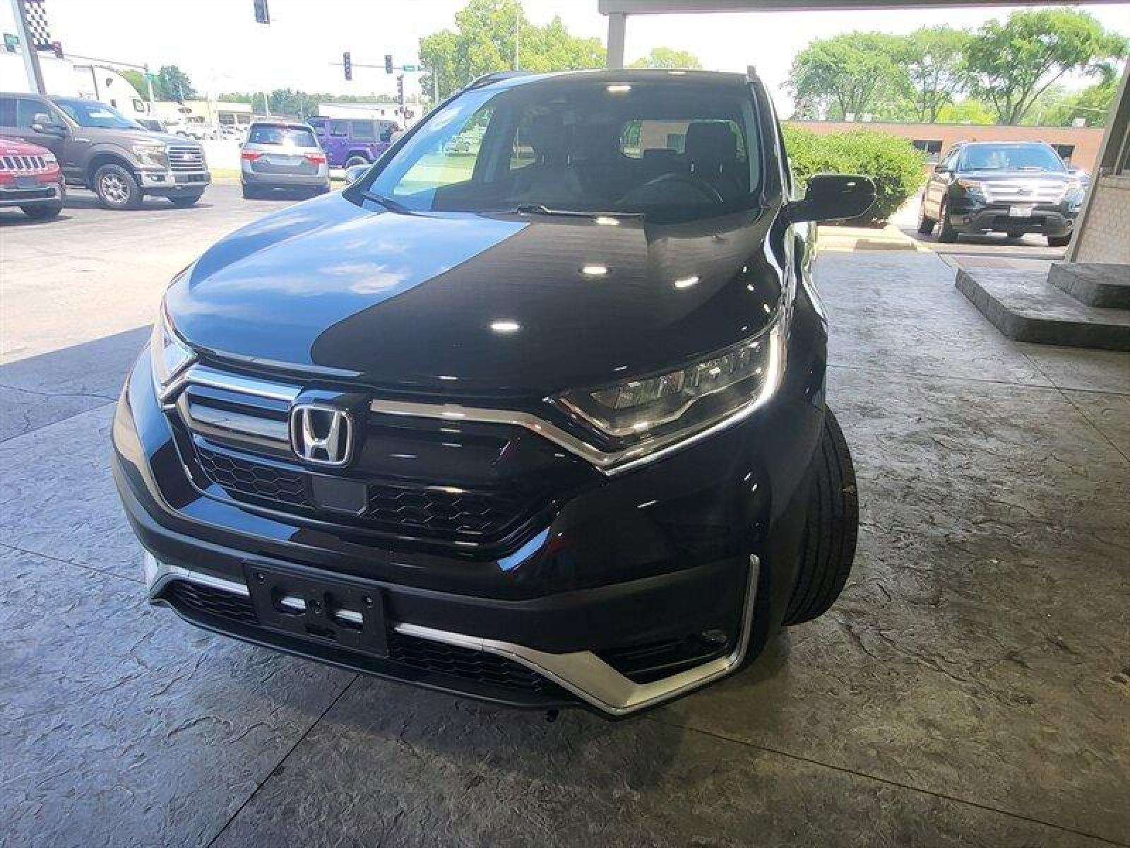 2020 Crystal Black Pearl Honda CR-V Touring (2HKRW2H90LH) with an 1.5L Turbo I4 190hp 179ft. lbs. engine, Automatic transmission, located at 25355 Eames Street, Channahon, IL, 60410, (815) 467-1807, 41.429108, -88.228432 - Photo #13