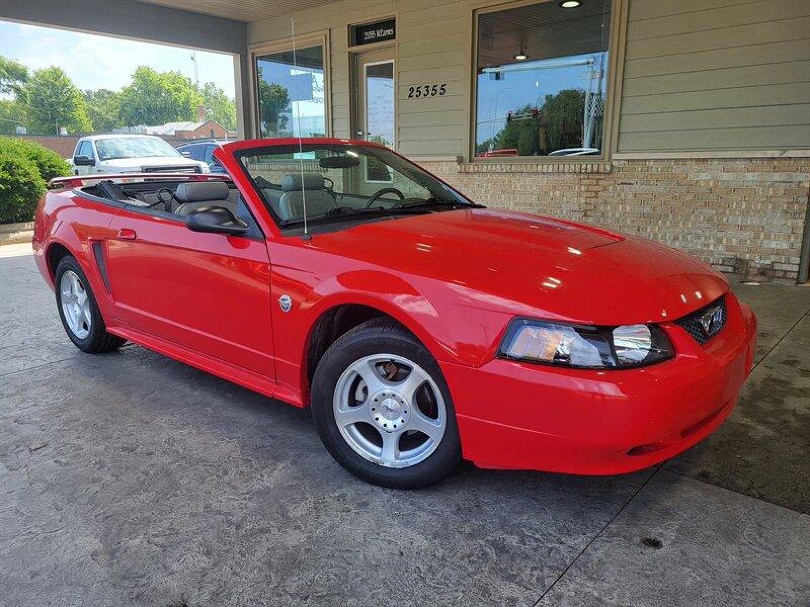 2004 Redfire Clearcoat Ford Mustang Deluxe (1FAFP44664F) with an 3.9L V6 193hp 225ft. lbs. engine, Automatic transmission, located at 25355 Eames Street, Channahon, IL, 60410, (815) 467-1807, 41.429108, -88.228432 - ** WOW ONLY 39,000 MILES. ** If you're ready for a different, no hassle and pleasant car buying experience, then give us a chance! We're breaking the standard Car Sales mold and making one of our very own you'll be sure to appreciate! So, why buy from Crase Auto Connection? Here's a simple answer... - Photo #0