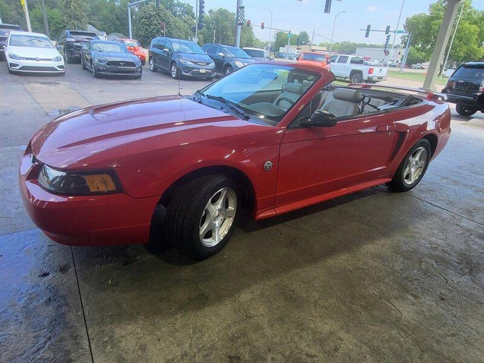 2004 Redfire Clearcoat Ford Mustang Deluxe (1FAFP44664F) with an 3.9L V6 193hp 225ft. lbs. engine, Automatic transmission, located at 25355 Eames Street, Channahon, IL, 60410, (815) 467-1807, 41.429108, -88.228432 - ** WOW ONLY 39,000 MILES. ** If you're ready for a different, no hassle and pleasant car buying experience, then give us a chance! We're breaking the standard Car Sales mold and making one of our very own you'll be sure to appreciate! So, why buy from Crase Auto Connection? Here's a simple answer... - Photo #11