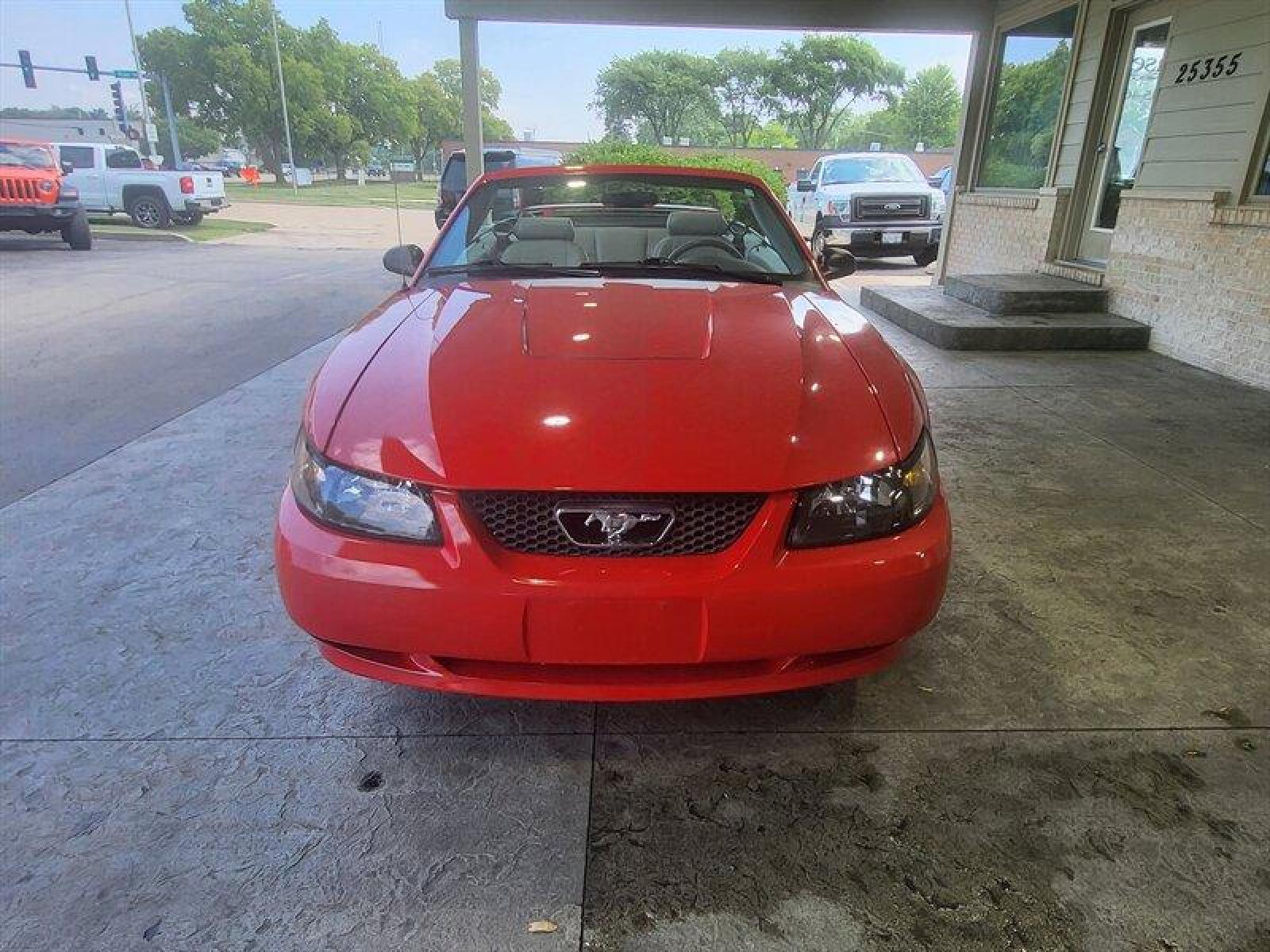 2004 Redfire Clearcoat Ford Mustang Deluxe (1FAFP44664F) with an 3.9L V6 193hp 225ft. lbs. engine, Automatic transmission, located at 25355 Eames Street, Channahon, IL, 60410, (815) 467-1807, 41.429108, -88.228432 - ** WOW ONLY 39,000 MILES. ** If you're ready for a different, no hassle and pleasant car buying experience, then give us a chance! We're breaking the standard Car Sales mold and making one of our very own you'll be sure to appreciate! So, why buy from Crase Auto Connection? Here's a simple answer... - Photo #13