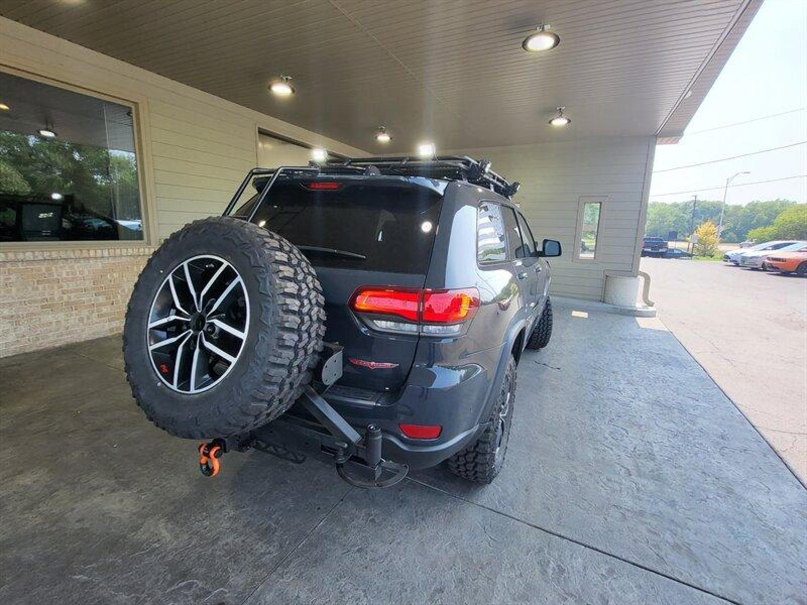 2018 Granite Crystal Metallic Clear Coat Jeep Grand Cherokee Trailhawk (1C4RJFLG3JC) with an Pentastar 3.6L V6 29 engine, Automatic transmission, located at 25355 Eames Street, Channahon, IL, 60410, (815) 467-1807, 41.429108, -88.228432 - ** WOW LOOK AT THIS JEEP, WELL OVER $7,000 IN UPGRADES. 6 MONKEYS TIRE SWING, GOBI STEALTH RACK AND LADDER, ARB COMBINATION BUMPER, WARN M8000 WINCH, PLUS MUCH MORE. 5 BRAND NEW TIRES AS WELL. ** If you're ready for a different, no hassle and pleasant car buying experience, then give us a chance! We - Photo #7