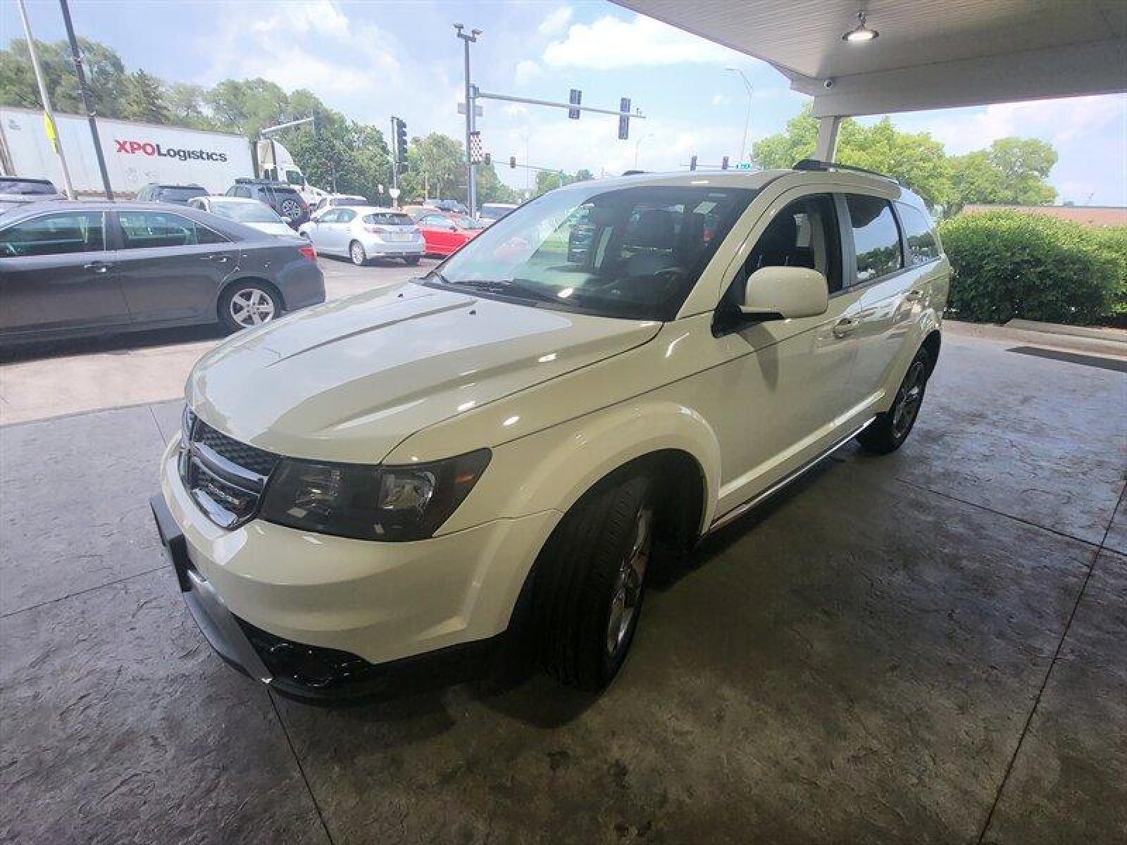 2016 Pearl White Tri-Coat Dodge Journey Crossroad (3C4PDDGG5GT) with an Pentastar 3.6L V6 283hp 260ft. lbs. engine, Automatic transmission, located at 25355 Eames Street, Channahon, IL, 60410, (815) 467-1807, 41.429108, -88.228432 - Photo #12