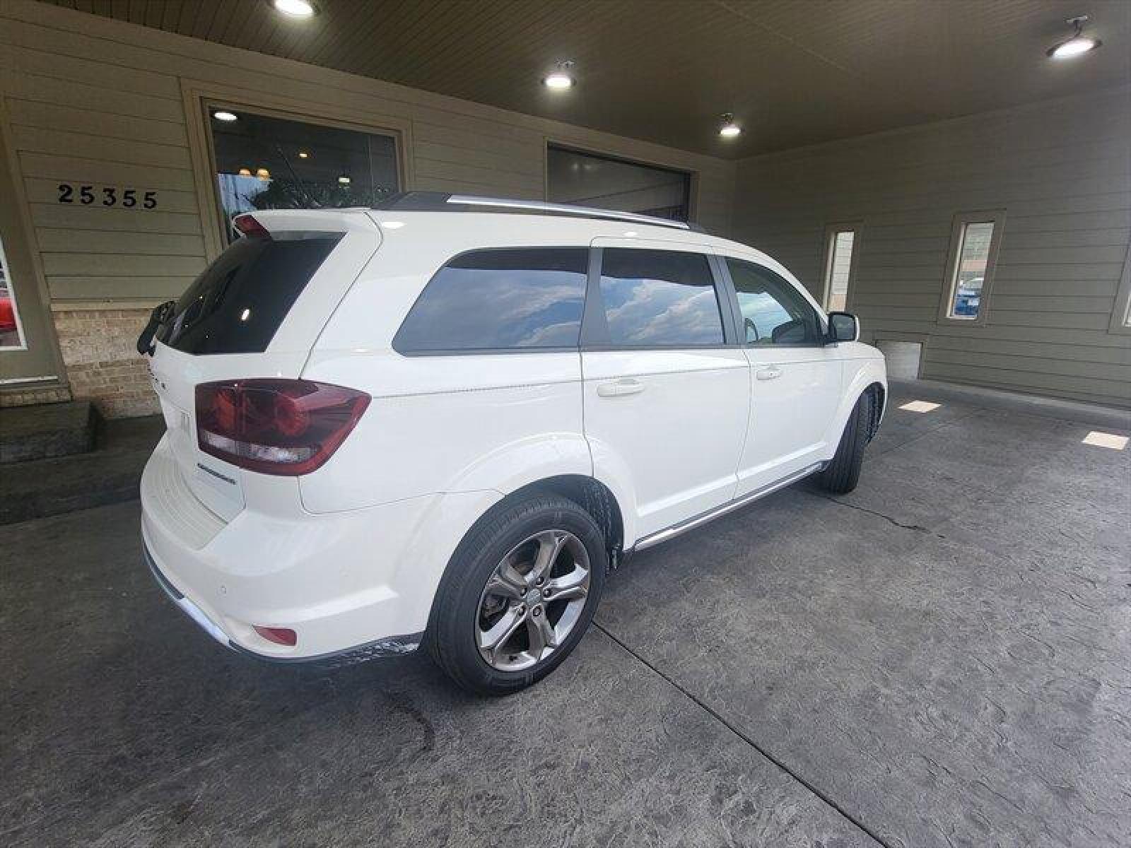 2016 Pearl White Tri-Coat Dodge Journey Crossroad (3C4PDDGG5GT) with an Pentastar 3.6L V6 283hp 260ft. lbs. engine, Automatic transmission, located at 25355 Eames Street, Channahon, IL, 60410, (815) 467-1807, 41.429108, -88.228432 - Photo #5