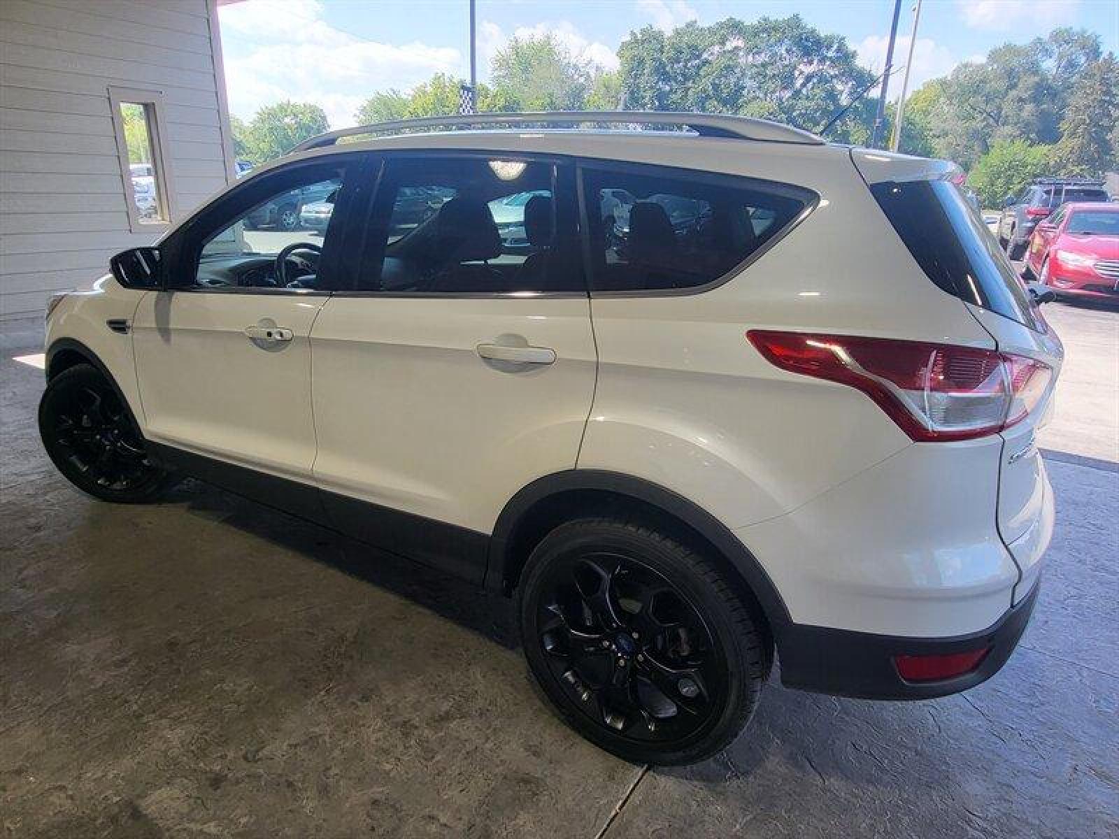2014 White Platinum Metallic Tri-Coat Ford Escape Titanium (1FMCU0JX2EU) with an EcoBoost 1.6L Turbo I4 178hp 184ft. lbs. engine, Automatic transmission, located at 25355 Eames Street, Channahon, IL, 60410, (815) 467-1807, 41.429108, -88.228432 - Photo #8