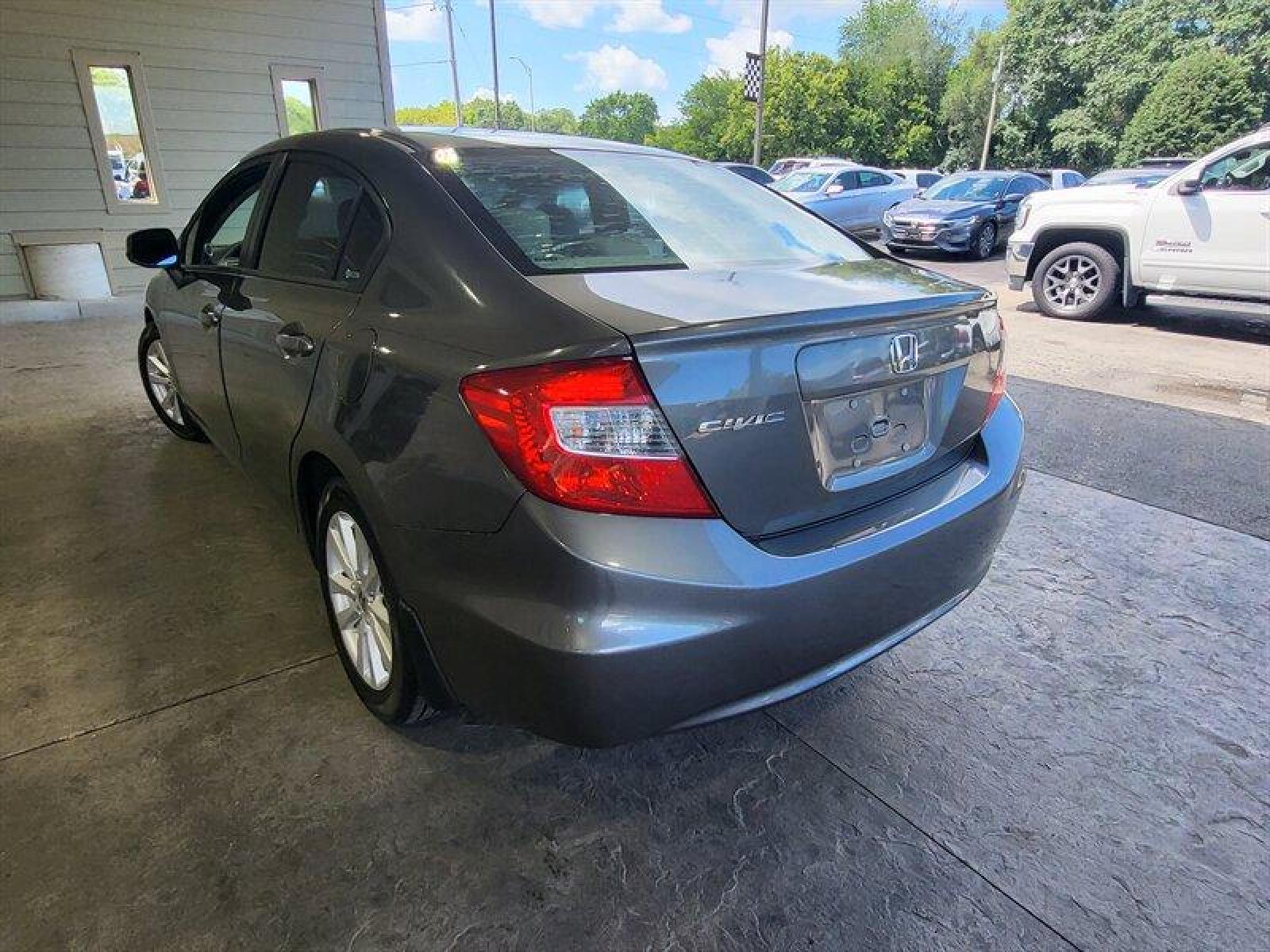 2012 Urban Titanium Metallic Honda Civic EX-L (2HGFB2F94CH) with an 1.8L I4 140hp 128ft. lbs. engine, Automatic transmission, located at 25355 Eames Street, Channahon, IL, 60410, (815) 467-1807, 41.429108, -88.228432 - ** WOW ONLY 23,000 MILES ** *CPO 3 MONTH/3,000 MILE WARRANTY INCLUDED* If you're ready for a different, no hassle and pleasant car buying experience, then give us a chance! We're breaking the standard Car Sales mold and making one of our very own you'll be sure to appreciate! So, why buy from Crase - Photo #8