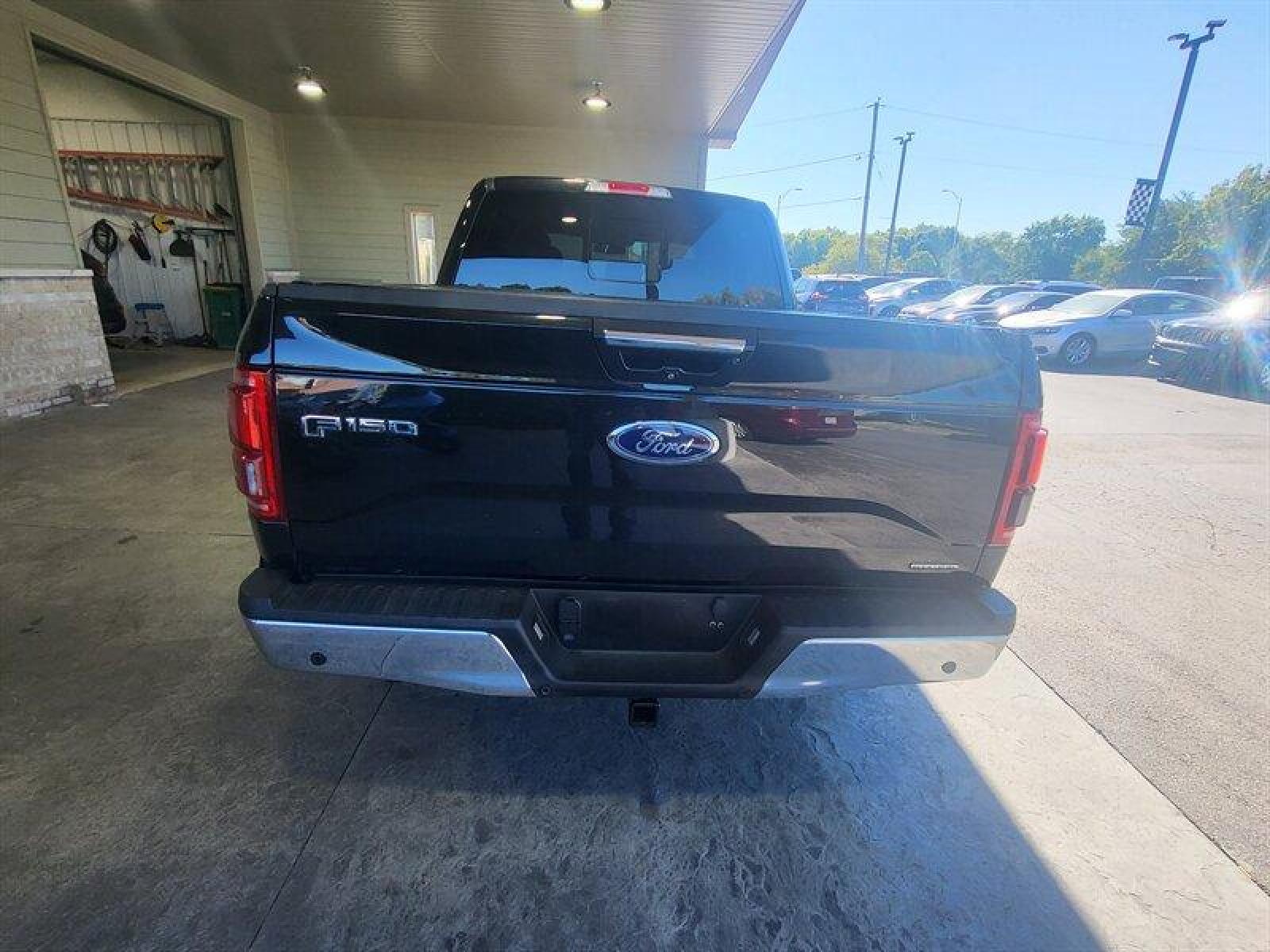 2015 Tuxedo Black Metallic Ford F-150 Lariat (1FTEW1EF9FF) with an 5.0L Flex Fuel V8 385hp 387ft. lbs. engine, Automatic transmission, located at 25355 Eames Street, Channahon, IL, 60410, (815) 467-1807, 41.429108, -88.228432 - Photo #8