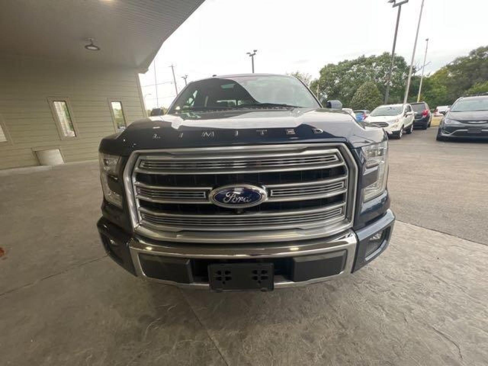 2016 Blue Jeans Ford F-150 Limited (1FTEW1CG3GF) with an EcoBoost 3.5L Twin Turbo V6 365hp 420ft. lbs. engine, Automatic transmission, located at 25355 Eames Street, Channahon, IL, 60410, (815) 467-1807, 41.429108, -88.228432 - SUPER CLEAN LOW MILEAGE LOADED TRADE! HEATED AND COOLED LEATHER! SUNROOF! BACK UP CAMERA! NAVI! REMOTE START! *3 MONTH/3,000 MILE CPO WARRANTY INCLUDED* If you're ready for a different, no hassle and pleasant car buying experience, then give us a chance! We're breaking the standard Car Sales mold an - Photo #9