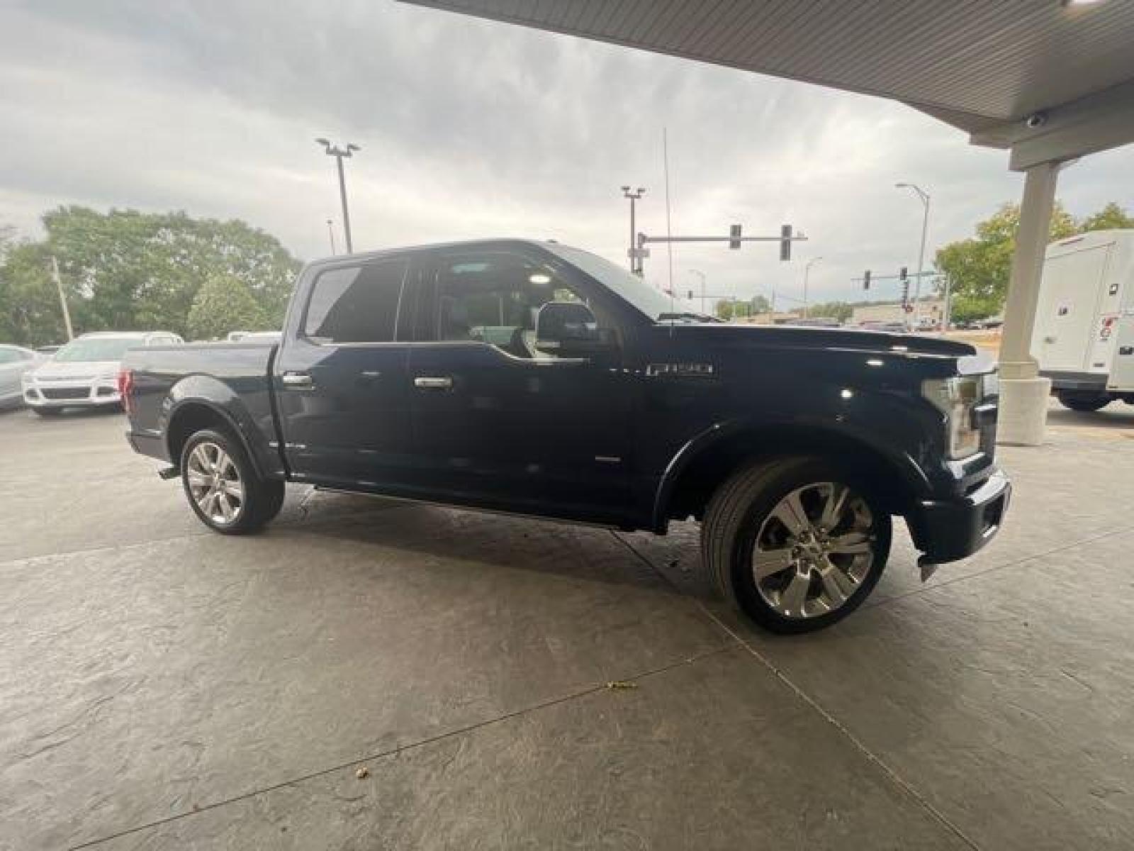2016 Blue Jeans Ford F-150 Limited (1FTEW1CG3GF) with an EcoBoost 3.5L Twin Turbo V6 365hp 420ft. lbs. engine, Automatic transmission, located at 25355 Eames Street, Channahon, IL, 60410, (815) 467-1807, 41.429108, -88.228432 - SUPER CLEAN LOW MILEAGE LOADED TRADE! HEATED AND COOLED LEATHER! SUNROOF! BACK UP CAMERA! NAVI! REMOTE START! *3 MONTH/3,000 MILE CPO WARRANTY INCLUDED* If you're ready for a different, no hassle and pleasant car buying experience, then give us a chance! We're breaking the standard Car Sales mold an - Photo #2