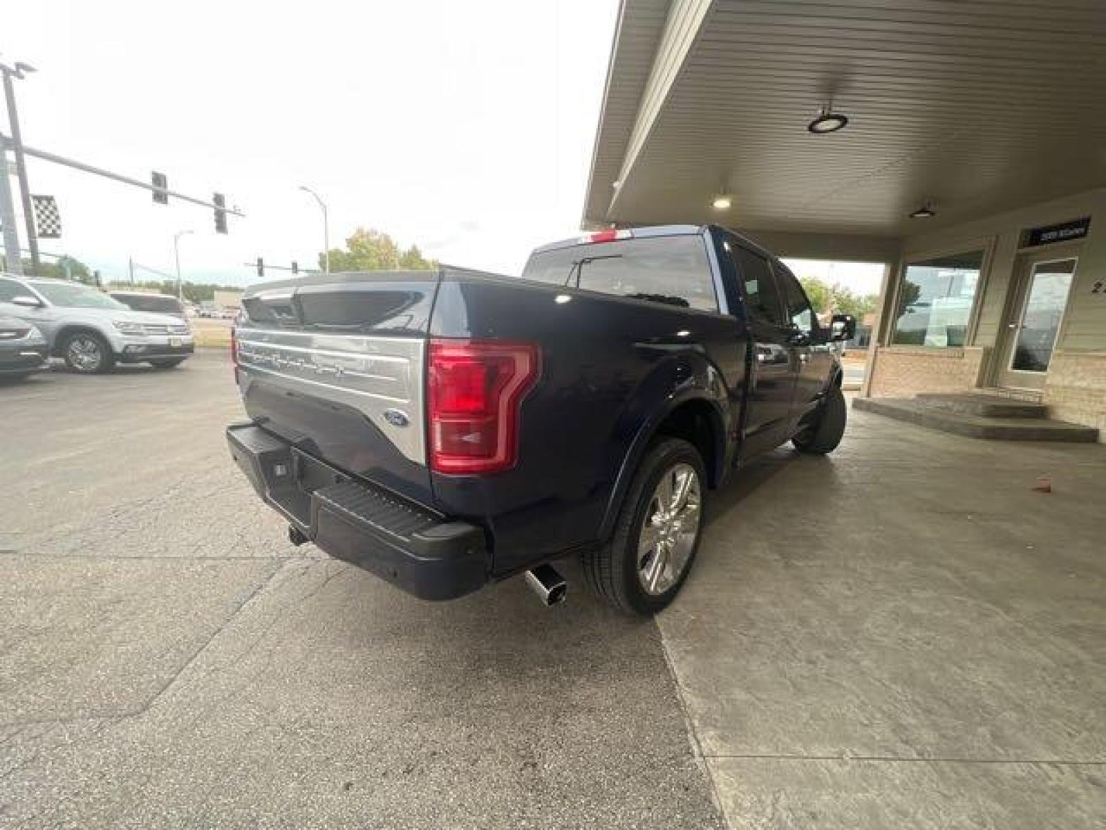 2016 Blue Jeans Ford F-150 Limited (1FTEW1CG3GF) with an EcoBoost 3.5L Twin Turbo V6 365hp 420ft. lbs. engine, Automatic transmission, located at 25355 Eames Street, Channahon, IL, 60410, (815) 467-1807, 41.429108, -88.228432 - SUPER CLEAN LOW MILEAGE LOADED TRADE! HEATED AND COOLED LEATHER! SUNROOF! BACK UP CAMERA! NAVI! REMOTE START! *3 MONTH/3,000 MILE CPO WARRANTY INCLUDED* If you're ready for a different, no hassle and pleasant car buying experience, then give us a chance! We're breaking the standard Car Sales mold an - Photo #4