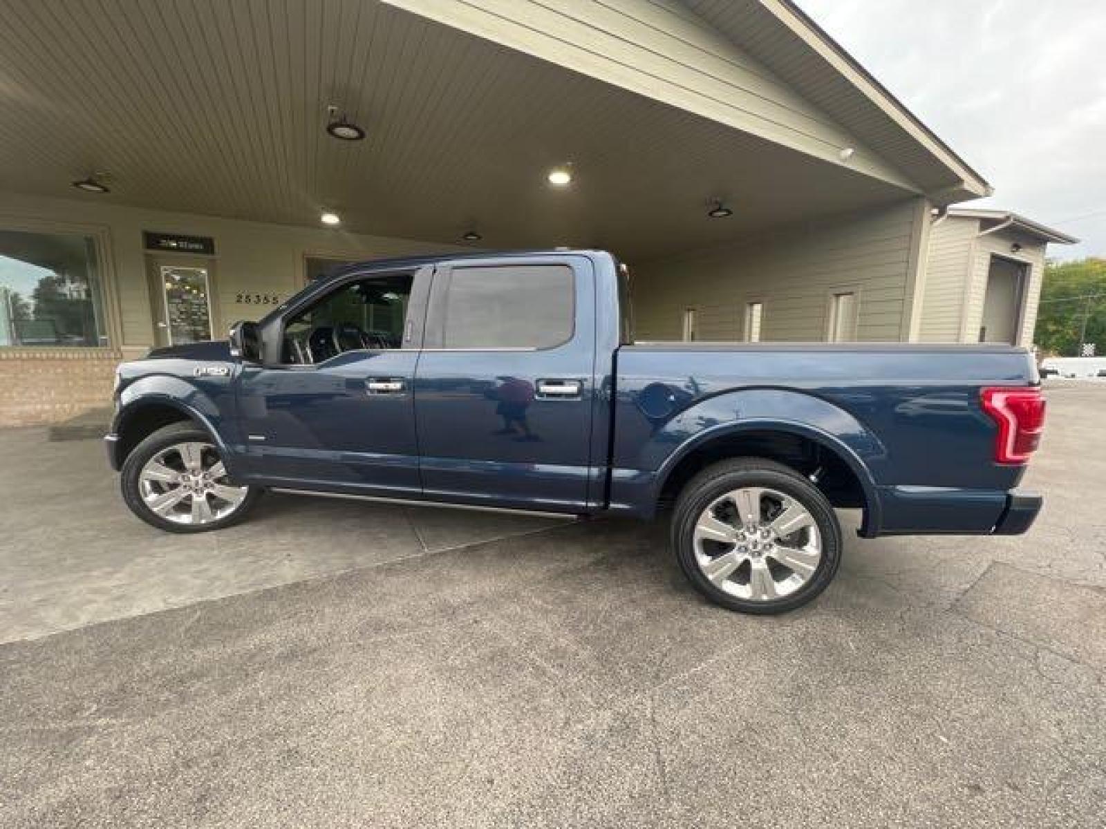2016 Blue Jeans Ford F-150 Limited (1FTEW1CG3GF) with an EcoBoost 3.5L Twin Turbo V6 365hp 420ft. lbs. engine, Automatic transmission, located at 25355 Eames Street, Channahon, IL, 60410, (815) 467-1807, 41.429108, -88.228432 - SUPER CLEAN LOW MILEAGE LOADED TRADE! HEATED AND COOLED LEATHER! SUNROOF! BACK UP CAMERA! NAVI! REMOTE START! *3 MONTH/3,000 MILE CPO WARRANTY INCLUDED* If you're ready for a different, no hassle and pleasant car buying experience, then give us a chance! We're breaking the standard Car Sales mold an - Photo #7