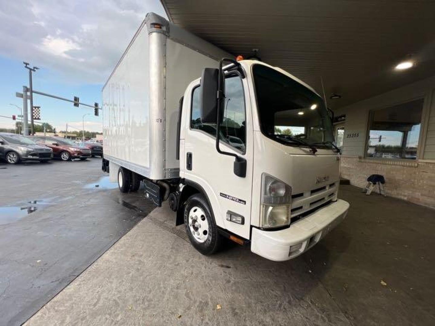 2012 White Isuzu NPR (JALC4W163C7) , Automatic transmission, located at 25355 Eames Street, Channahon, IL, 60410, (815) 467-1807, 41.429108, -88.228432 - Photo#0