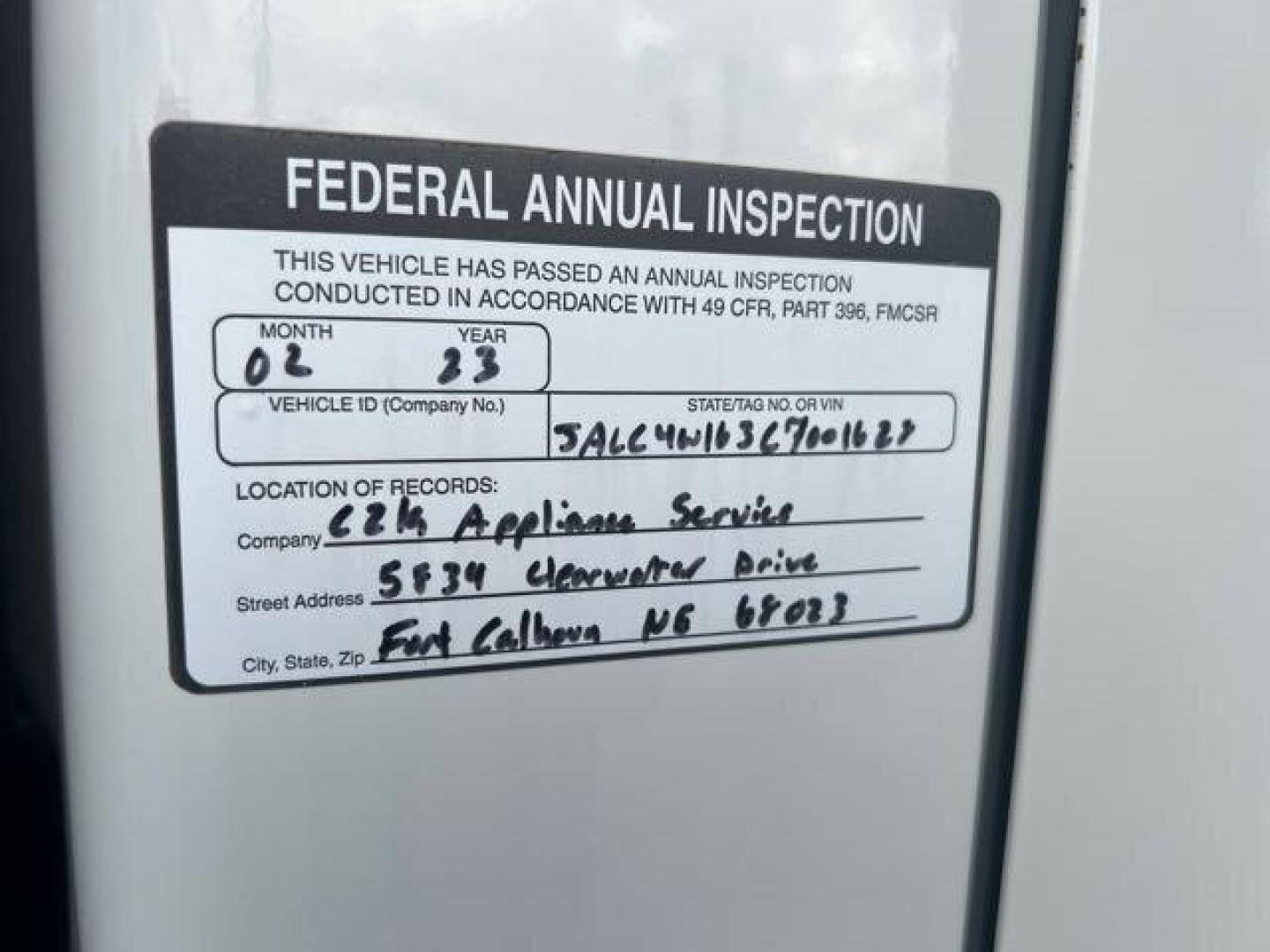 2012 White Isuzu NPR (JALC4W163C7) , Automatic transmission, located at 25355 Eames Street, Channahon, IL, 60410, (815) 467-1807, 41.429108, -88.228432 - Photo#22