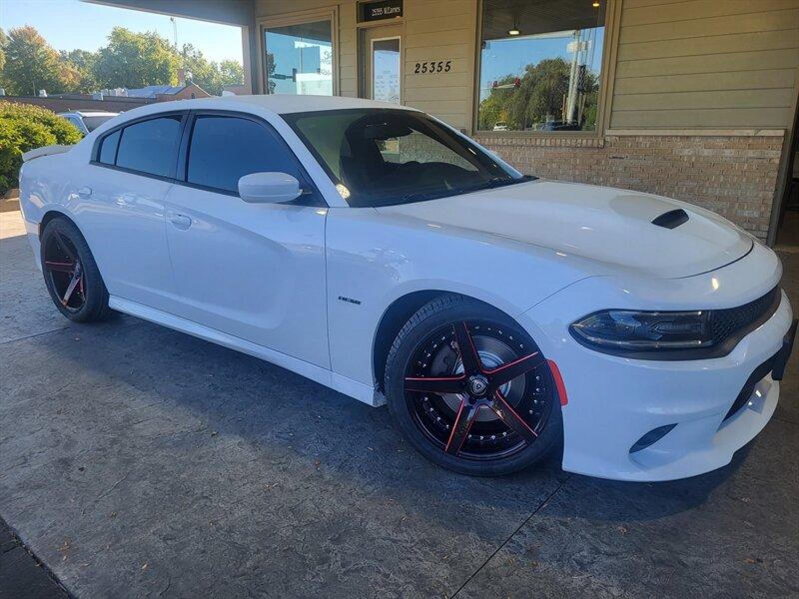 2019 White Knuckle Clear Coat Dodge Charger R/T (2C3CDXCT2KH) with an HEMI 5.7L V8 370hp 395ft. lbs. engine, Automatic transmission, located at 25355 Eames Street, Channahon, IL, 60410, (815) 467-1807, 41.429108, -88.228432 - ** MAGNUSON SUPERCHARGED, 477 HP, 480 TORQUE, HEADERS, TUNED, NEW TIRES AND BRAKES. ** If you're ready for a different, no hassle and pleasant car buying experience, then give us a chance! We're breaking the standard Car Sales mold and making one of our very own you'll be sure to appreciate! So, why - Photo #1