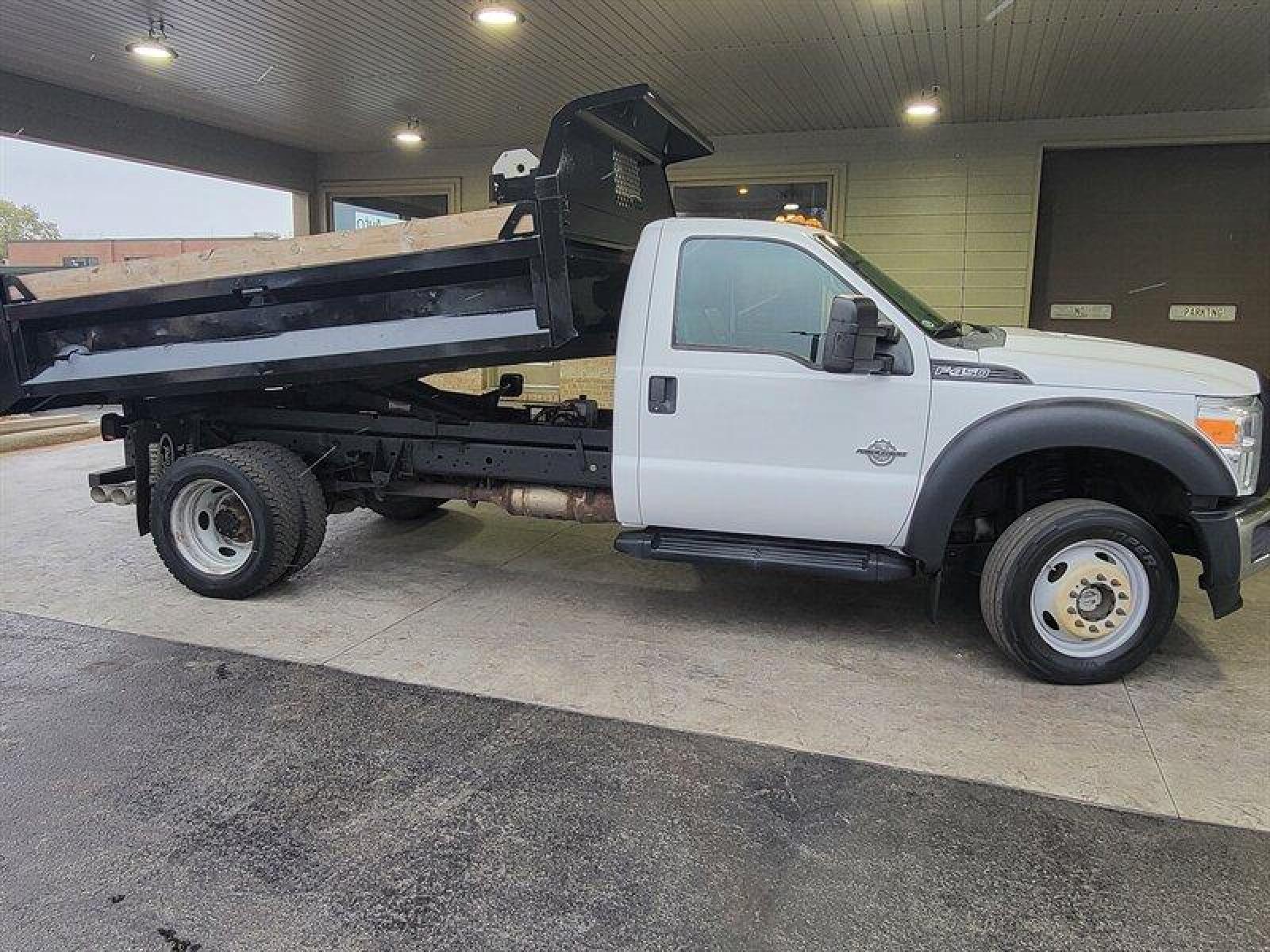 2015 White Ford F-450 XL DRW (1FDTF4HT2FE) with an 6.7 engine, located at 25355 Eames Street, Channahon, IL, 60410, (815) 467-1807, 41.429108, -88.228432 - ** 11 FOOT KNAPHEIDE DUMP BODY. ** If you're ready for a different, no hassle and pleasant car buying experience, then give us a chance! We're breaking the standard Car Sales mold and making one of our very own you'll be sure to appreciate! So, why buy from Crase Auto Connection? Here's a simple ans - Photo #2