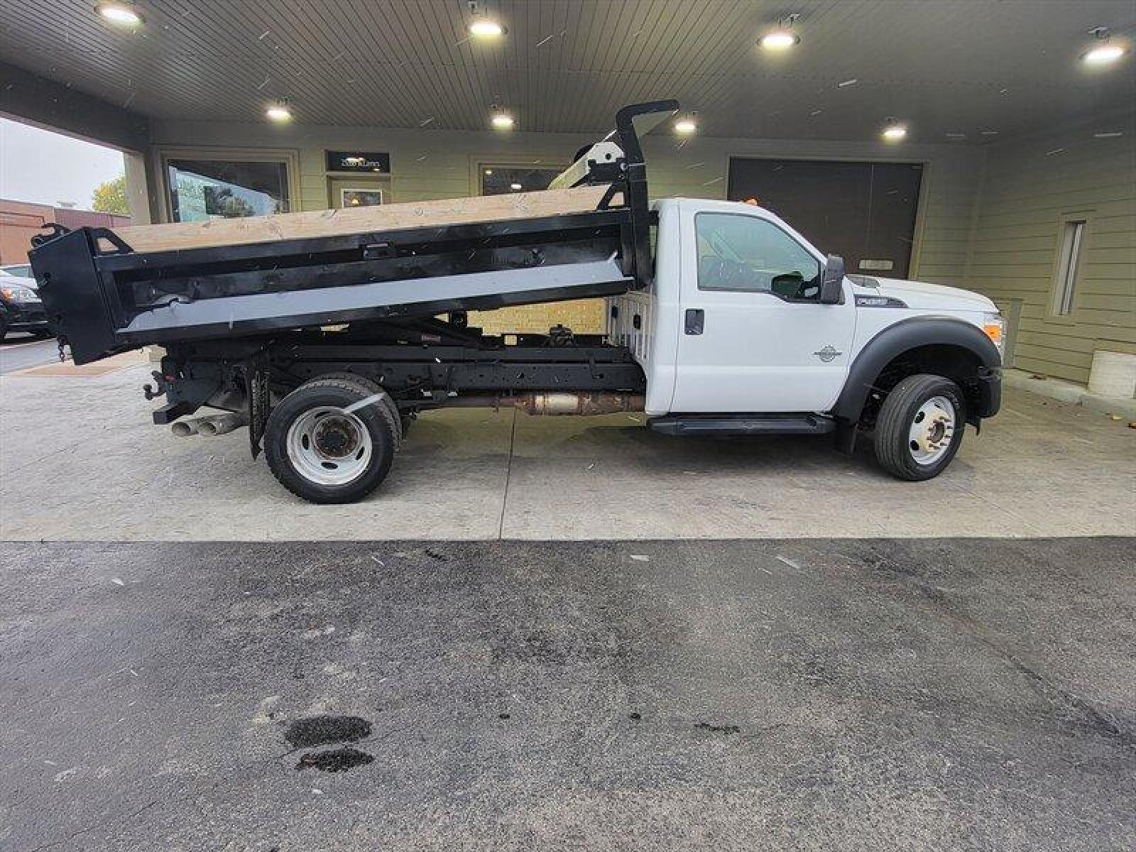 2015 White Ford F-450 XL DRW (1FDTF4HT2FE) with an 6.7 engine, located at 25355 Eames Street, Channahon, IL, 60410, (815) 467-1807, 41.429108, -88.228432 - ** 11 FOOT KNAPHEIDE DUMP BODY. ** If you're ready for a different, no hassle and pleasant car buying experience, then give us a chance! We're breaking the standard Car Sales mold and making one of our very own you'll be sure to appreciate! So, why buy from Crase Auto Connection? Here's a simple ans - Photo #3