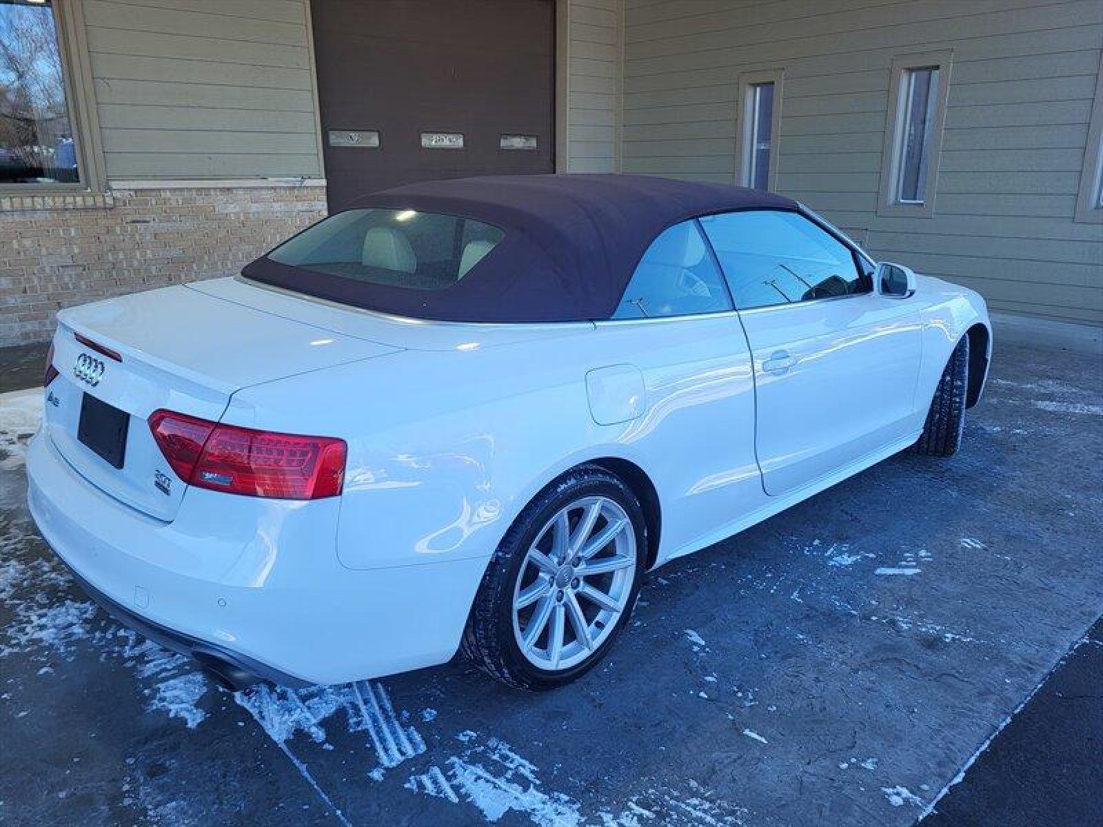 2016 Glacier White Metallic Audi A5 2.0T Premium Plus quattro (WAUM2AFH4GN) with an 2.0L Flex Fuel Turbo I4 220hp 258ft. lbs. engine, TipTronic transmission, located at 25355 Eames Street, Channahon, IL, 60410, (815) 467-1807, 41.429108, -88.228432 - Looking for a luxury vehicle that delivers both style and performance? Look no further than the 2016 Audi A5 2.0T quattro Premium Plus. Powered by a Flex Fuel Turbo I4 engine that delivers an impressive 220 horsepower and 258 ft. lbs. of torque, this car is sure to give you the thrill of the ride yo - Photo #2