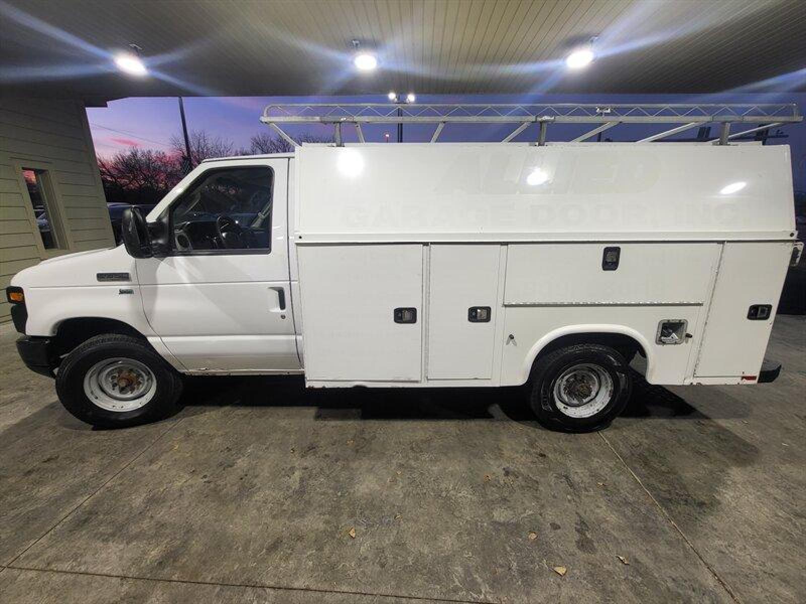 2015 White Ford E-Series Van Base Cutaway (1FDWE3FL9FD) with an Triton 5.4L Flex Fuel V8 255hp 350ft. lbs. engine, Automatic transmission, located at 25355 Eames Street, Channahon, IL, 60410, (815) 467-1807, 41.429108, -88.228432 - ** KNAPHEIDE PLUMBERS UTILITY BODY, CLEAN LOCAL TRADE! ** If you're ready for a different, no hassle and pleasant car buying experience, then give us a chance! We're breaking the standard Car Sales mold and making one of our very own you'll be sure to appreciate! So, why buy from Crase Auto Connecti - Photo #9
