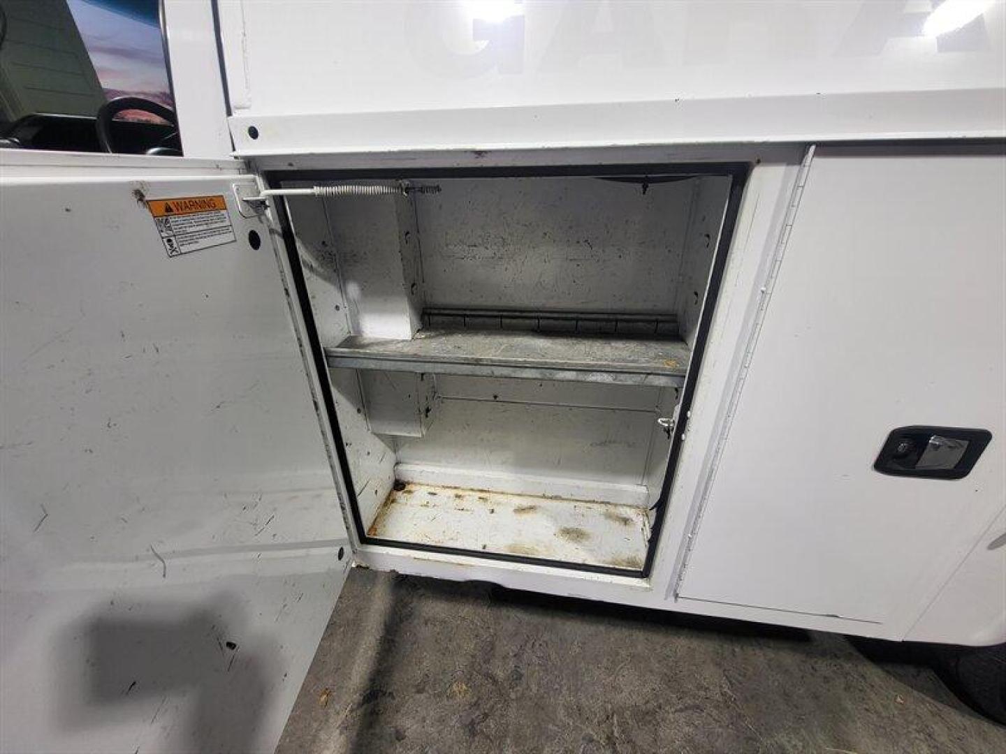 2015 White Ford E-Series Van Base Cutaway (1FDWE3FL9FD) with an Triton 5.4L Flex Fuel V8 255hp 350ft. lbs. engine, Automatic transmission, located at 25355 Eames Street, Channahon, IL, 60410, (815) 467-1807, 41.429108, -88.228432 - ** KNAPHEIDE PLUMBERS UTILITY BODY, CLEAN LOCAL TRADE! ** If you're ready for a different, no hassle and pleasant car buying experience, then give us a chance! We're breaking the standard Car Sales mold and making one of our very own you'll be sure to appreciate! So, why buy from Crase Auto Connecti - Photo#24