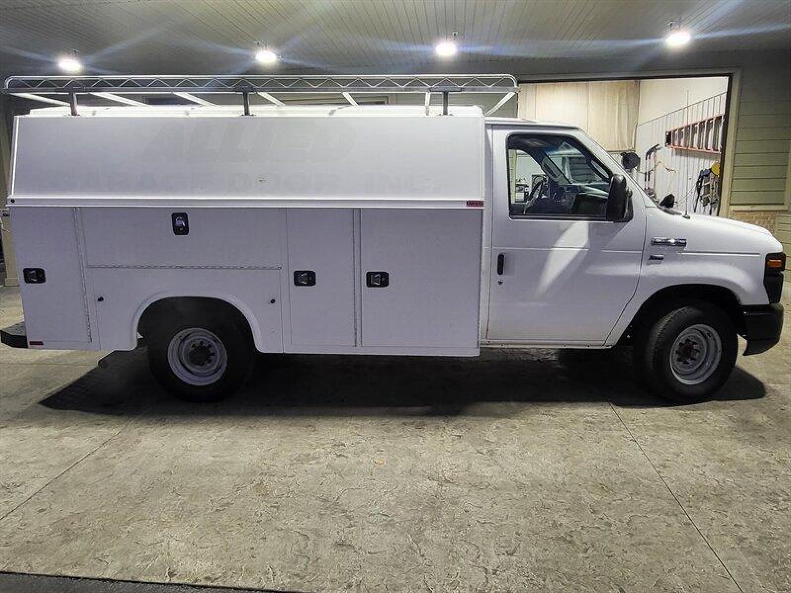 2015 White Ford E-Series Van Base Cutaway (1FDWE3FL9FD) with an Triton 5.4L Flex Fuel V8 255hp 350ft. lbs. engine, Automatic transmission, located at 25355 Eames Street, Channahon, IL, 60410, (815) 467-1807, 41.429108, -88.228432 - ** KNAPHEIDE PLUMBERS UTILITY BODY, CLEAN LOCAL TRADE! ** If you're ready for a different, no hassle and pleasant car buying experience, then give us a chance! We're breaking the standard Car Sales mold and making one of our very own you'll be sure to appreciate! So, why buy from Crase Auto Connecti - Photo #2