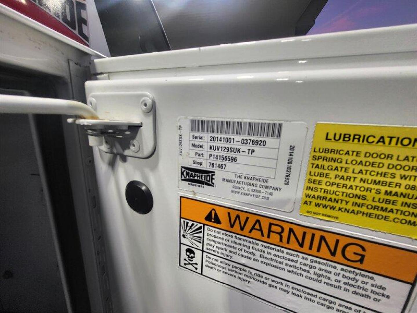 2015 White Ford E-Series Van Base Cutaway (1FDWE3FL9FD) with an Triton 5.4L Flex Fuel V8 255hp 350ft. lbs. engine, Automatic transmission, located at 25355 Eames Street, Channahon, IL, 60410, (815) 467-1807, 41.429108, -88.228432 - ** KNAPHEIDE PLUMBERS UTILITY BODY, CLEAN LOCAL TRADE! ** If you're ready for a different, no hassle and pleasant car buying experience, then give us a chance! We're breaking the standard Car Sales mold and making one of our very own you'll be sure to appreciate! So, why buy from Crase Auto Connecti - Photo#29
