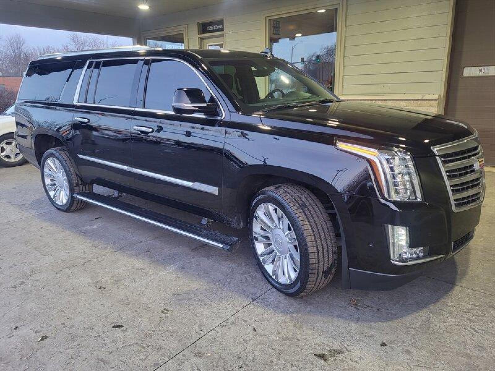 2018 Black Raven Cadillac Escalade Platinum Edition (1GYS4KKJ0JR) with an EcoTec3 6.2L V8 420hp 460ft. lbs. engine, Automatic transmission, located at 25355 Eames Street, Channahon, IL, 60410, (815) 467-1807, 41.429108, -88.228432 - *COMING SOON, CALL TODAY TO BE ADDED TO THE LIST WHEN IT IS READY* If you're ready for a different, no hassle and pleasant car buying experience, then give us a chance! We're breaking the standard Car Sales mold and making one of our very own you'll be sure to appreciate! So, why buy from Crase Auto - Photo #0