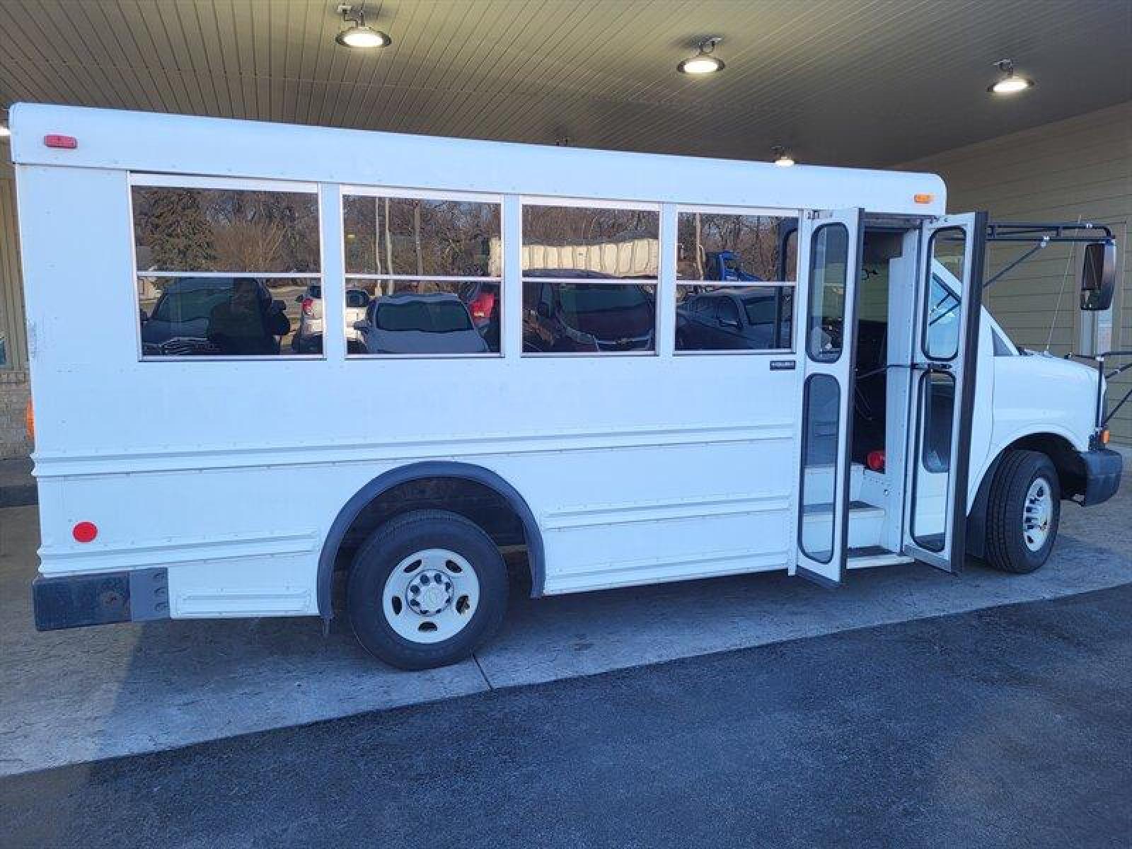 2007 White Chevrolet Express Work Van Cutaway (1GBHG31VX71) , Automatic transmission, located at 25355 Eames Street, Channahon, IL, 60410, (815) 467-1807, 41.429108, -88.228432 - ** COLLINS 15 PASSENGER BUS, ONLY 58,000 MILES. **If you're ready for a different, no hassle and pleasant car buying experience, then give us a chance! We're breaking the standard Car Sales mold and making one of our very own you'll be sure to appreciate! So, why buy from Crase Auto Connection? Here - Photo #2