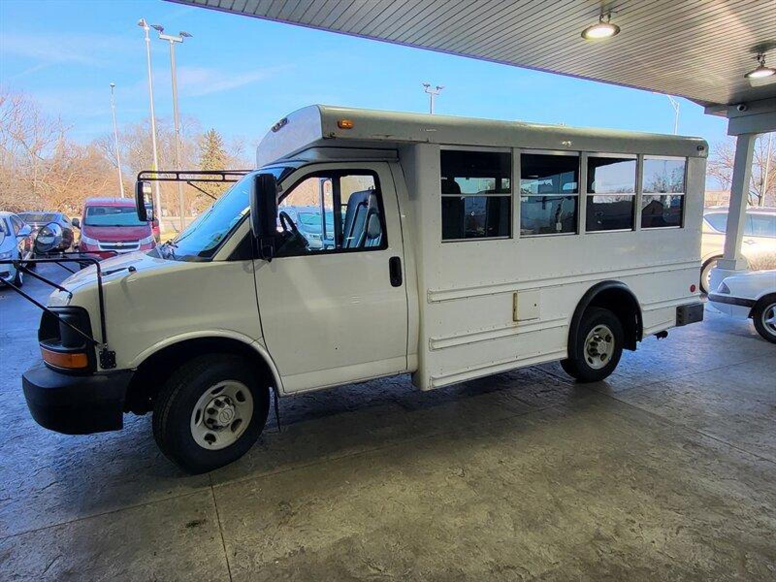2007 White Chevrolet Express Work Van Cutaway (1GBHG31VX71) , Automatic transmission, located at 25355 Eames Street, Channahon, IL, 60410, (815) 467-1807, 41.429108, -88.228432 - ** COLLINS 15 PASSENGER BUS, ONLY 58,000 MILES. **If you're ready for a different, no hassle and pleasant car buying experience, then give us a chance! We're breaking the standard Car Sales mold and making one of our very own you'll be sure to appreciate! So, why buy from Crase Auto Connection? Here - Photo #6