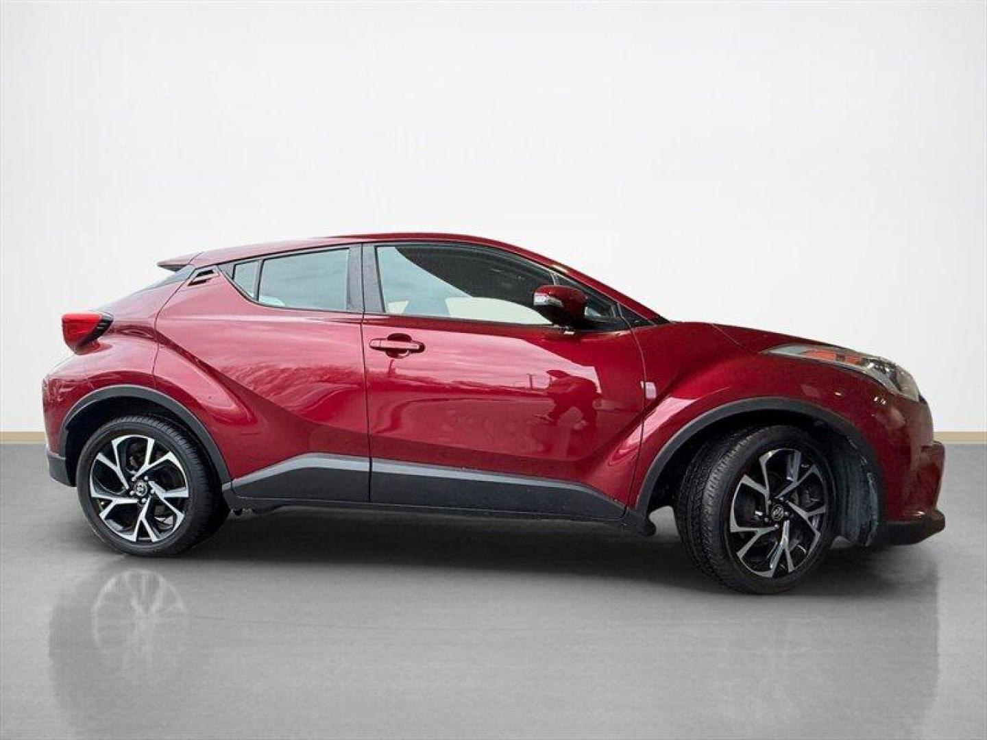 2019 Ruby Flare Pearl Toyota C-HR XLE (NMTKHMBX9KR) with an 2.0L I4 144hp 139ft. lbs. engine, Automatic transmission, located at 25355 Eames Street, Channahon, IL, 60410, (815) 467-1807, 41.429108, -88.228432 - 2019 Toyota C-HR LE 2.0L I4, CVT, FWD 144 hp / 139 lb-ft Below 76,000 miles Overview This 2019 Toyota C-HR LE pairs efficient performance with a well-appointed factory feature set and good ownership mileage (under 76,000 miles, averaging less than 10,000 miles per year). Powered by a responsive - Photo#1