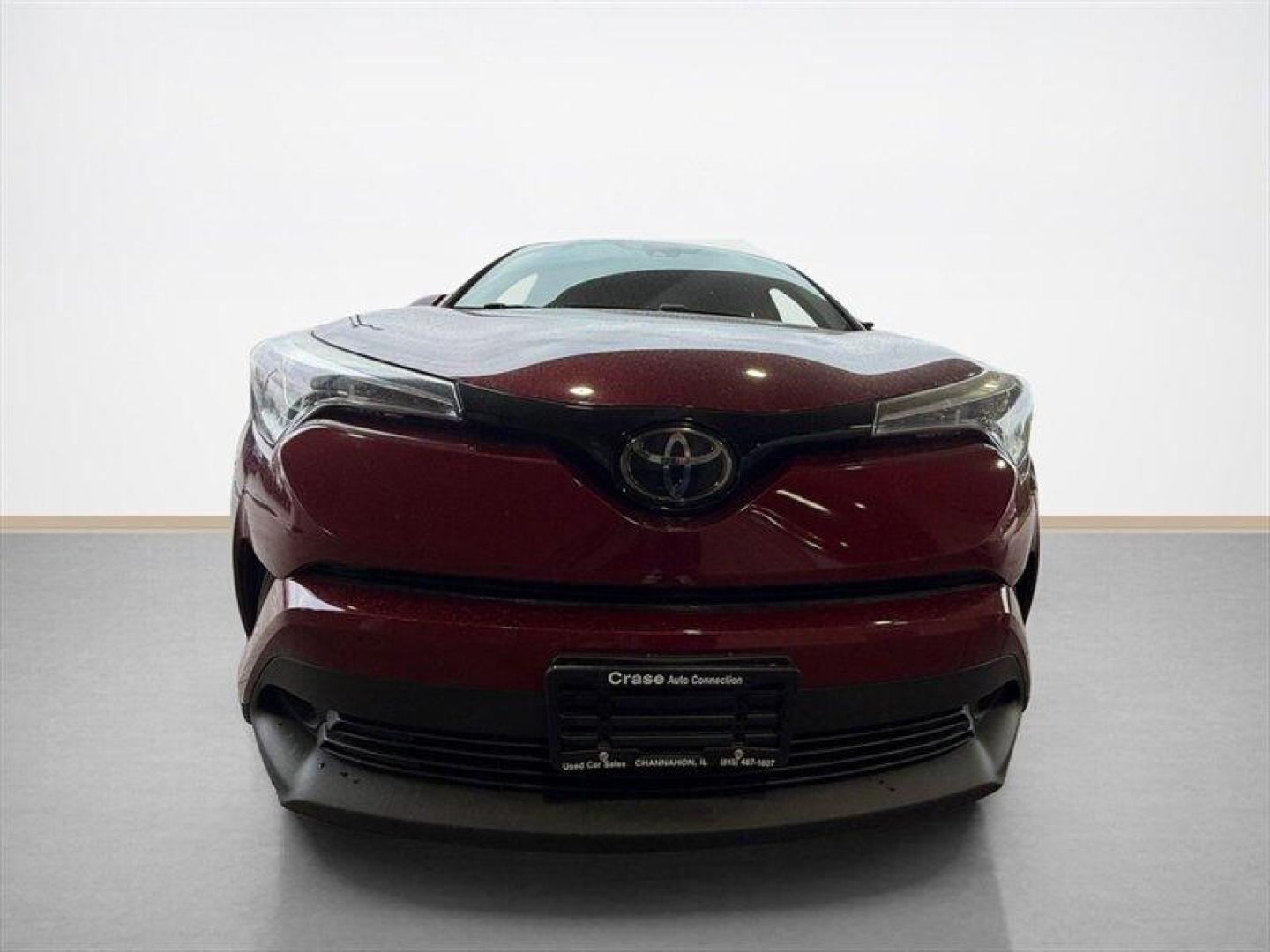 2019 Ruby Flare Pearl Toyota C-HR XLE (NMTKHMBX9KR) with an 2.0L I4 144hp 139ft. lbs. engine, Automatic transmission, located at 25355 Eames Street, Channahon, IL, 60410, (815) 467-1807, 41.429108, -88.228432 - 2019 Toyota C-HR LE 2.0L I4, CVT, FWD 144 hp / 139 lb-ft Below 76,000 miles Overview This 2019 Toyota C-HR LE pairs efficient performance with a well-appointed factory feature set and good ownership mileage (under 76,000 miles, averaging less than 10,000 miles per year). Powered by a responsive - Photo#8