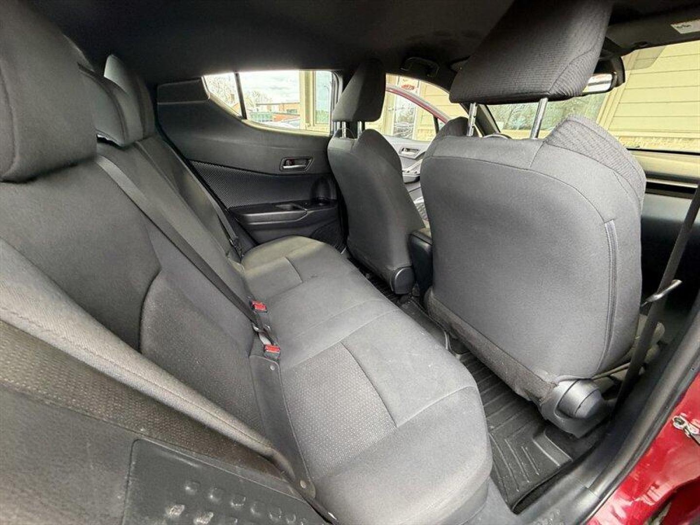 2019 Ruby Flare Pearl Toyota C-HR XLE (NMTKHMBX9KR) with an 2.0L I4 144hp 139ft. lbs. engine, Automatic transmission, located at 25355 Eames Street, Channahon, IL, 60410, (815) 467-1807, 41.429108, -88.228432 - 2019 Toyota C-HR LE 2.0L I4, CVT, FWD 144 hp / 139 lb-ft Below 76,000 miles Overview This 2019 Toyota C-HR LE pairs efficient performance with a well-appointed factory feature set and good ownership mileage (under 76,000 miles, averaging less than 10,000 miles per year). Powered by a responsive - Photo#13
