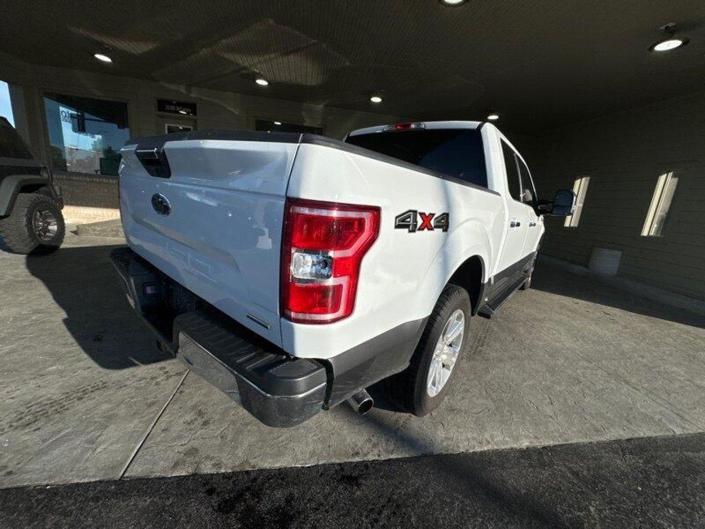 2019 Oxford White Ford F-150 XLT (1FTEW1E46KF) with an EcoBoost 3.5L Twin Turbo V6 375hp 470ft. lbs. engine, Automatic transmission, located at 25355 Eames Street, Channahon, IL, 60410, (815) 467-1807, 41.429108, -88.228432 - Photo#2