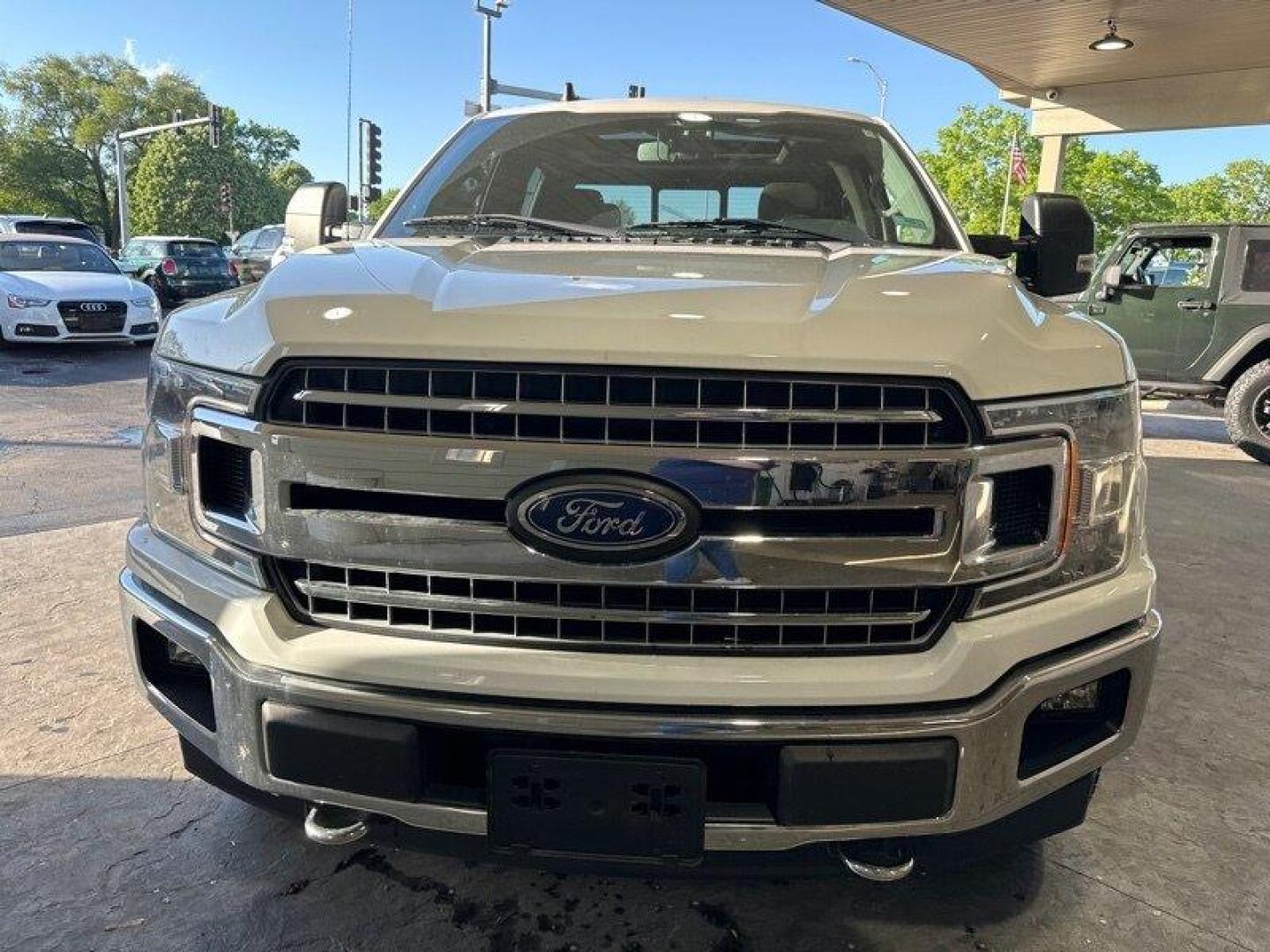2019 Oxford White Ford F-150 XLT (1FTEW1E46KF) with an EcoBoost 3.5L Twin Turbo V6 375hp 470ft. lbs. engine, Automatic transmission, located at 25355 Eames Street, Channahon, IL, 60410, (815) 467-1807, 41.429108, -88.228432 - Photo#7