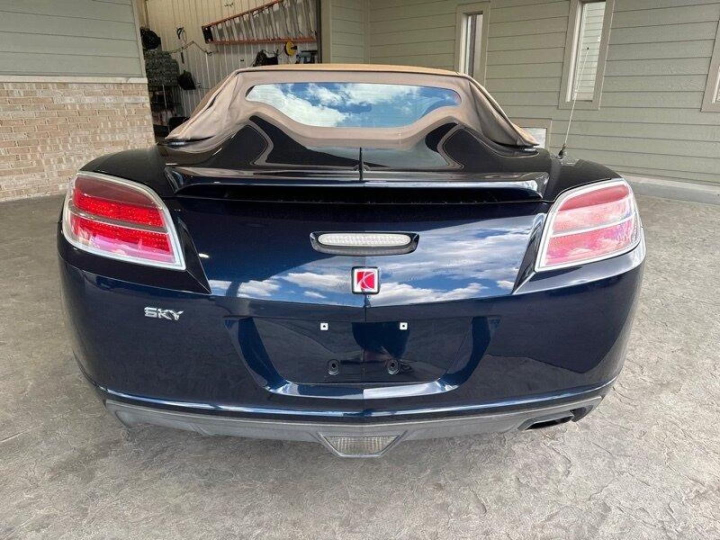2008 Dk. Saturn SKY (1G8MC35B48Y) with an 2.4L I4 173hp 167ft. lbs. engine, Automatic transmission, located at 25355 Eames Street, Channahon, IL, 60410, (815) 467-1807, 41.429108, -88.228432 - Photo#4
