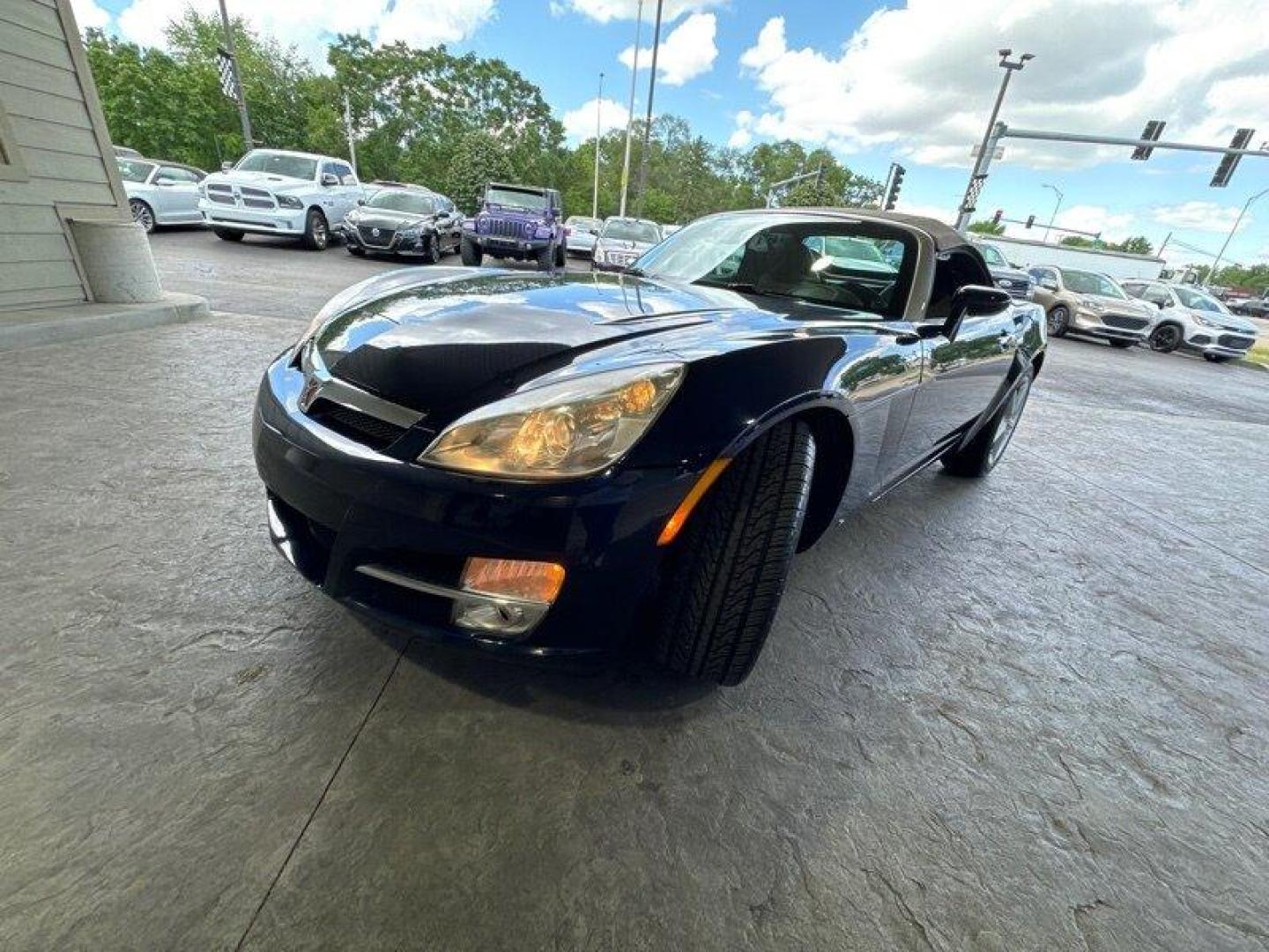 2008 Dk. Saturn SKY (1G8MC35B48Y) with an 2.4L I4 173hp 167ft. lbs. engine, Automatic transmission, located at 25355 Eames Street, Channahon, IL, 60410, (815) 467-1807, 41.429108, -88.228432 - Photo#7