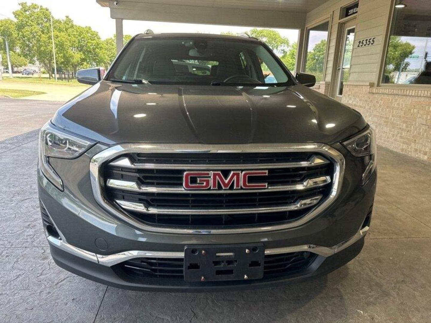 2018 Graphite Gray Metallic GMC Terrain SLT (3GKALVEV1JL) with an 1.5L Turbo I4 170hp 203ft. lbs. engine, Automatic transmission, located at 25355 Eames Street, Channahon, IL, 60410, (815) 467-1807, 41.429108, -88.228432 - Photo#9