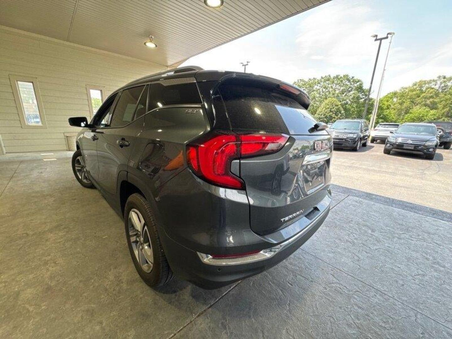 2018 Graphite Gray Metallic GMC Terrain SLT (3GKALVEV1JL) with an 1.5L Turbo I4 170hp 203ft. lbs. engine, Automatic transmission, located at 25355 Eames Street, Channahon, IL, 60410, (815) 467-1807, 41.429108, -88.228432 - Photo#6