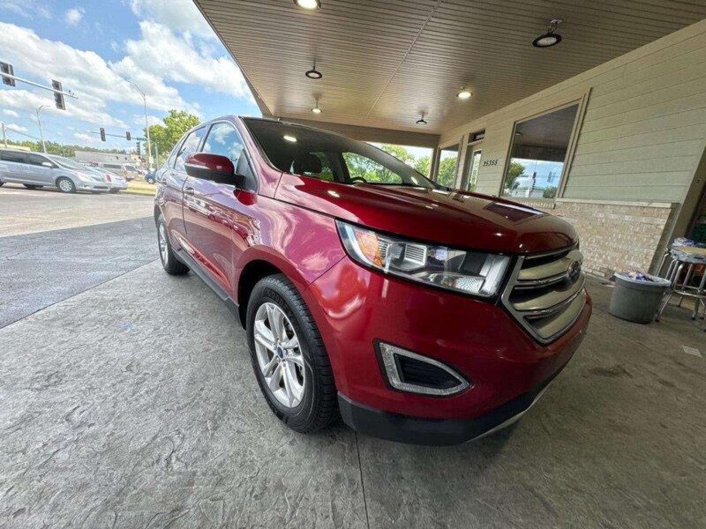 2015 Bronze Fire Metallic Tinted Clearcoat Ford Edge SEL (2FMTK3J85FB) with an 3.5L V6 280hp 250ft. lbs. engine, Automatic transmission, located at 25355 Eames Street, Channahon, IL, 60410, (815) 467-1807, 41.429108, -88.228432 - Behold the magnificent 2015 Ford Edge SEL, a true masterpiece of engineering and design! With a commanding 3.5L V6 engine that churns out a jaw-dropping 280 horsepower and 250 foot-pounds of torque, this vehicle delivers a driving experience unlike any other. Step inside this work of art and marve - Photo#0