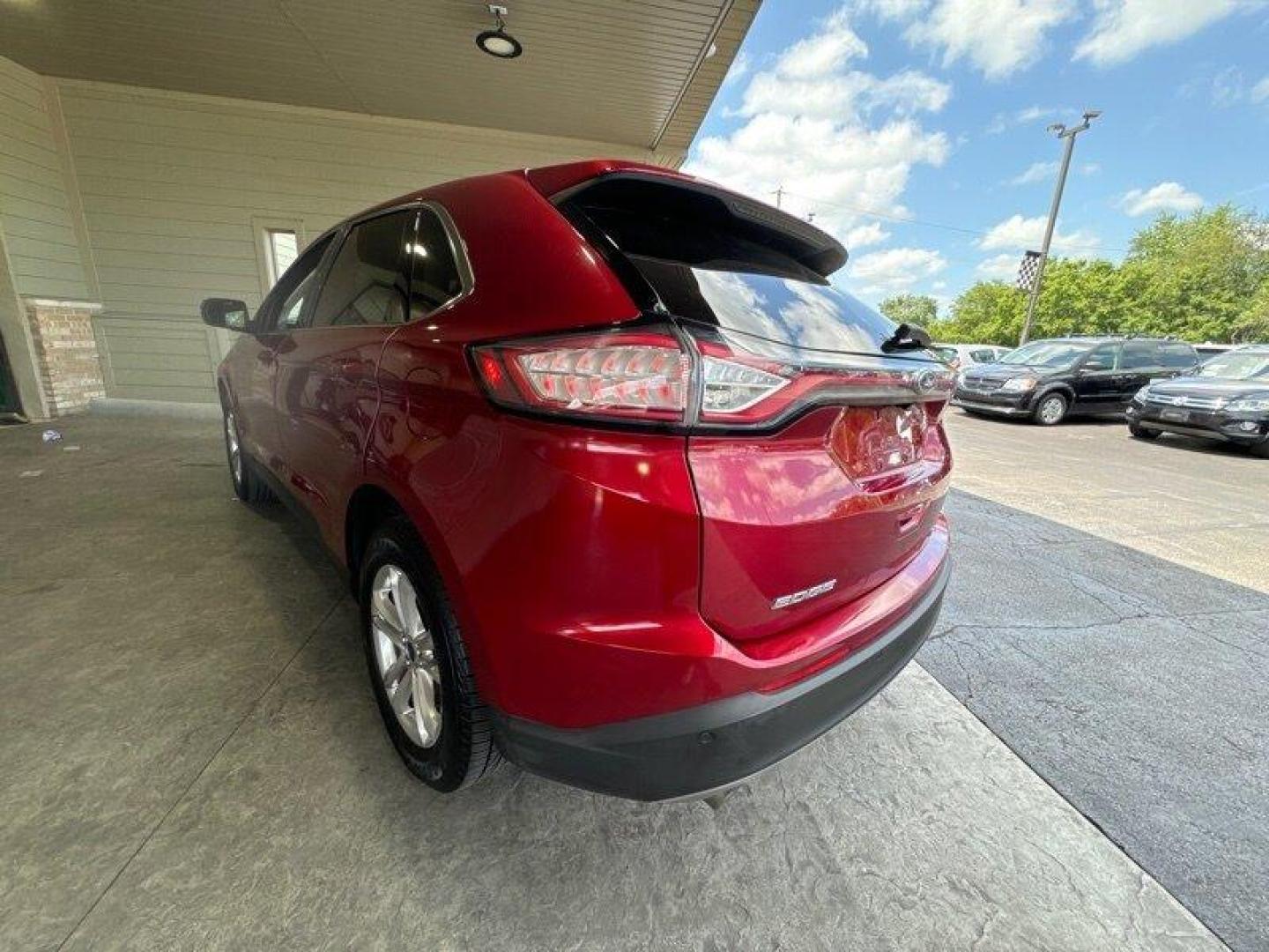 2015 Bronze Fire Metallic Tinted Clearcoat Ford Edge SEL (2FMTK3J85FB) with an 3.5L V6 280hp 250ft. lbs. engine, Automatic transmission, located at 25355 Eames Street, Channahon, IL, 60410, (815) 467-1807, 41.429108, -88.228432 - Behold the magnificent 2015 Ford Edge SEL, a true masterpiece of engineering and design! With a commanding 3.5L V6 engine that churns out a jaw-dropping 280 horsepower and 250 foot-pounds of torque, this vehicle delivers a driving experience unlike any other. Step inside this work of art and marve - Photo#5