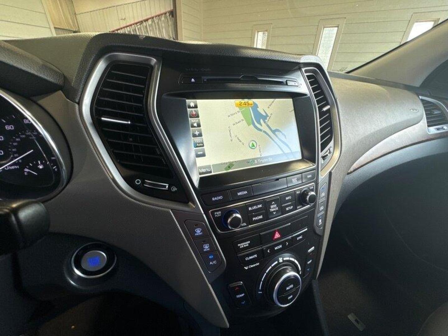 2017 Iron Frost Hyundai SANTA FE SE Ultimate (KM8SRDHF5HU) with an 3.3L V6 290hp 252ft. lbs. engine, Automatic transmission, located at 25355 Eames Street, Channahon, IL, 60410, (815) 467-1807, 41.429108, -88.228432 - Photo#22