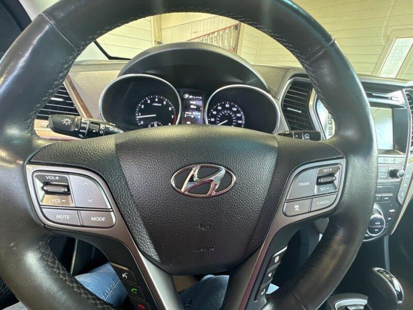 2017 Iron Frost Hyundai SANTA FE SE Ultimate (KM8SRDHF5HU) with an 3.3L V6 290hp 252ft. lbs. engine, Automatic transmission, located at 25355 Eames Street, Channahon, IL, 60410, (815) 467-1807, 41.429108, -88.228432 - Photo#29