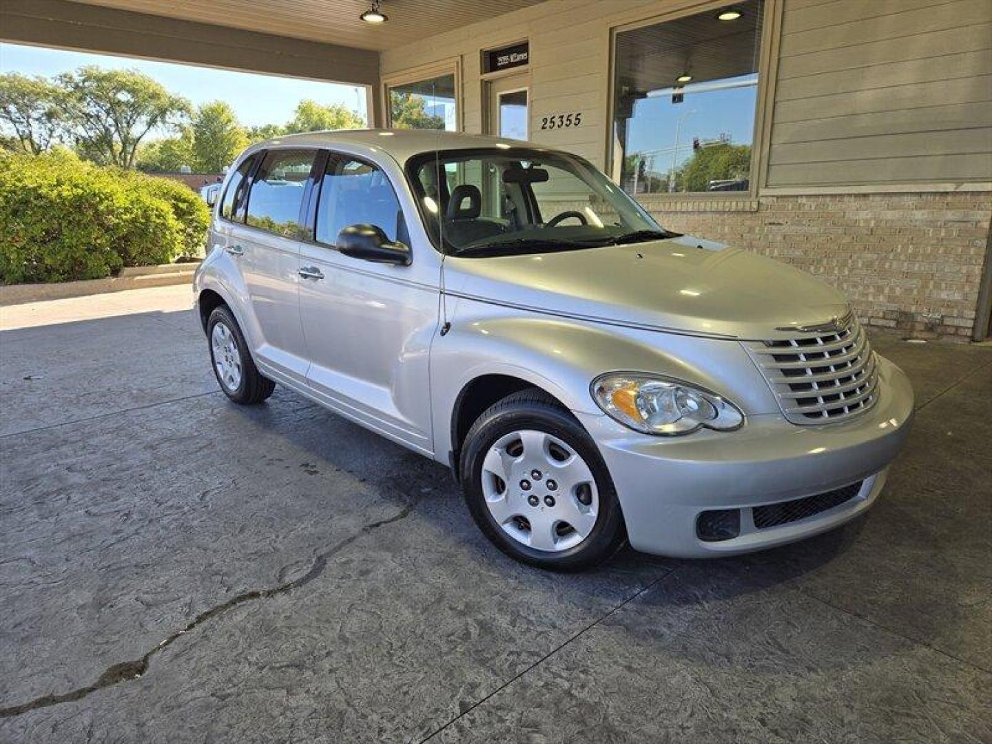 2009 Bright Silver Metallic Clear Coat Chrysler PT Cruiser LX (3A8FY48969T) with an 2.4L I4 150hp 165ft. lbs. engine, Automatic transmission, located at 25355 Eames Street, Channahon, IL, 60410, (815) 467-1807, 41.429108, -88.228432 - Photo#0