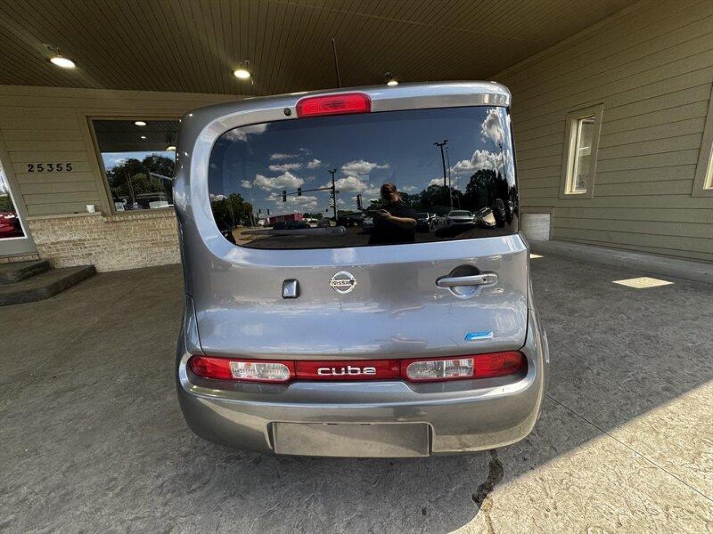 2013 Sapphire Slate Nissan cube 1.8 S (JN8AZ2KR8DT) with an 1.8L I4 122hp 127ft. lbs. engine, located at 25355 Eames Street, Channahon, IL, 60410, (815) 467-1807, 41.429108, -88.228432 - Looking for a car that's as unique as you are? Check out this 2013 Nissan Cube 1.8 S - it's not your average ride! Powered by a zippy 1.8L I4 engine, this Cube packs a punch with 122hp and 127ft. lbs. of torque. With its below 72,000 miles on the odometer, this funky little car has been cruising at - Photo#4