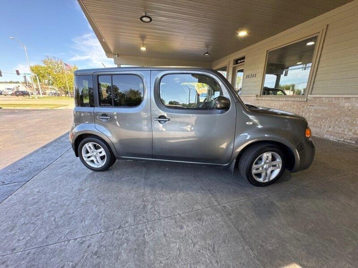 2013 Gun Metallic Nissan cube 1.8 SL (JN8AZ2KR8DT) with an 1.8L I4 122hp 127ft. lbs. engine, Automatic transmission, located at 25355 Eames Street, Channahon, IL, 60410, (815) 467-1807, 41.429108, -88.228432 - Photo#1