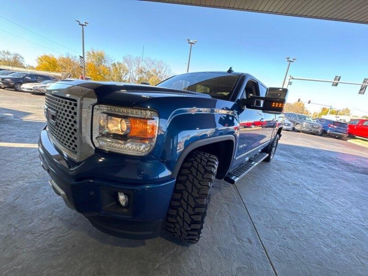 2015 Stone Blue Metallic GMC Sierra 1500 Denali (3GTU2WEJ9FG) with an EcoTec3 6.2L V8 420hp 460ft. lbs. engine, Automatic transmission, located at 25355 Eames Street, Channahon, IL, 60410, (815) 467-1807, 41.429108, -88.228432 - Photo#7